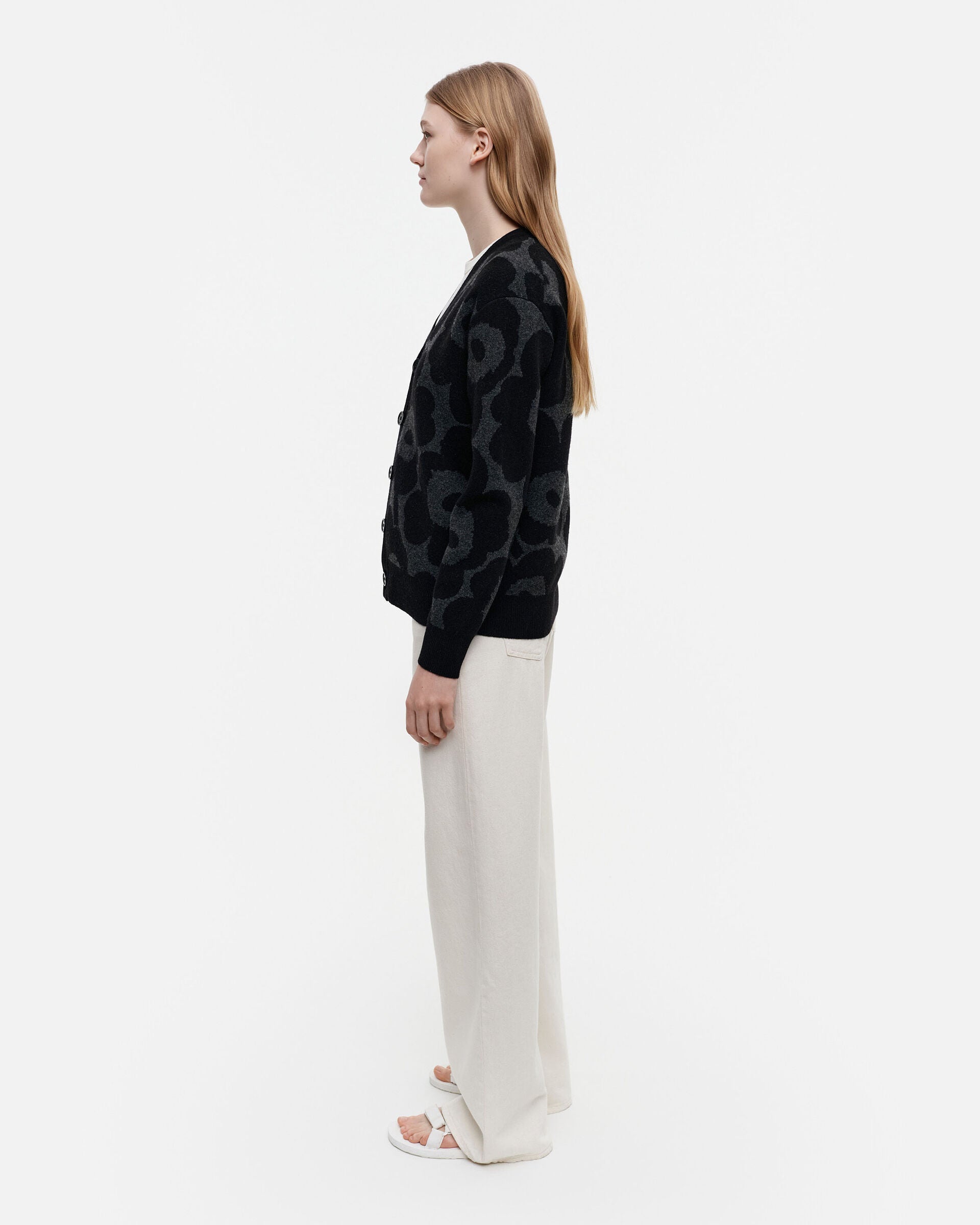 Marimekko Sif Unikko wool cardigan | Marimekko Outlet