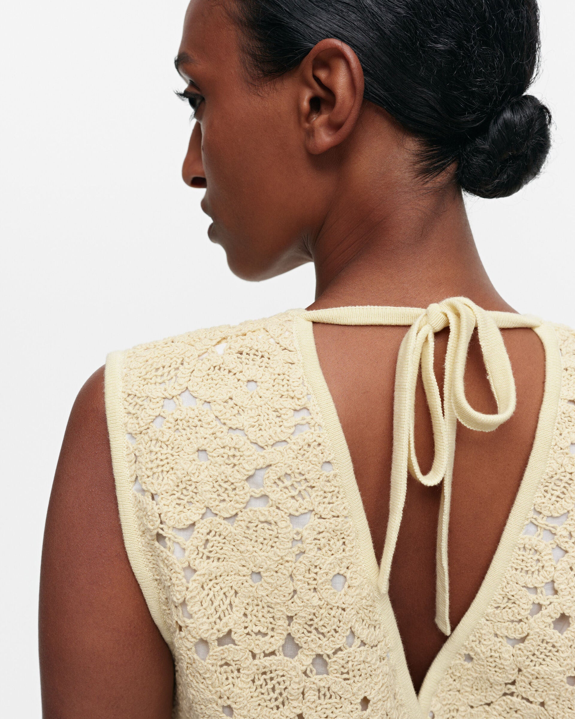 Marimekko Ranso Unikko knitted cotton dress | Marimekko Outlet