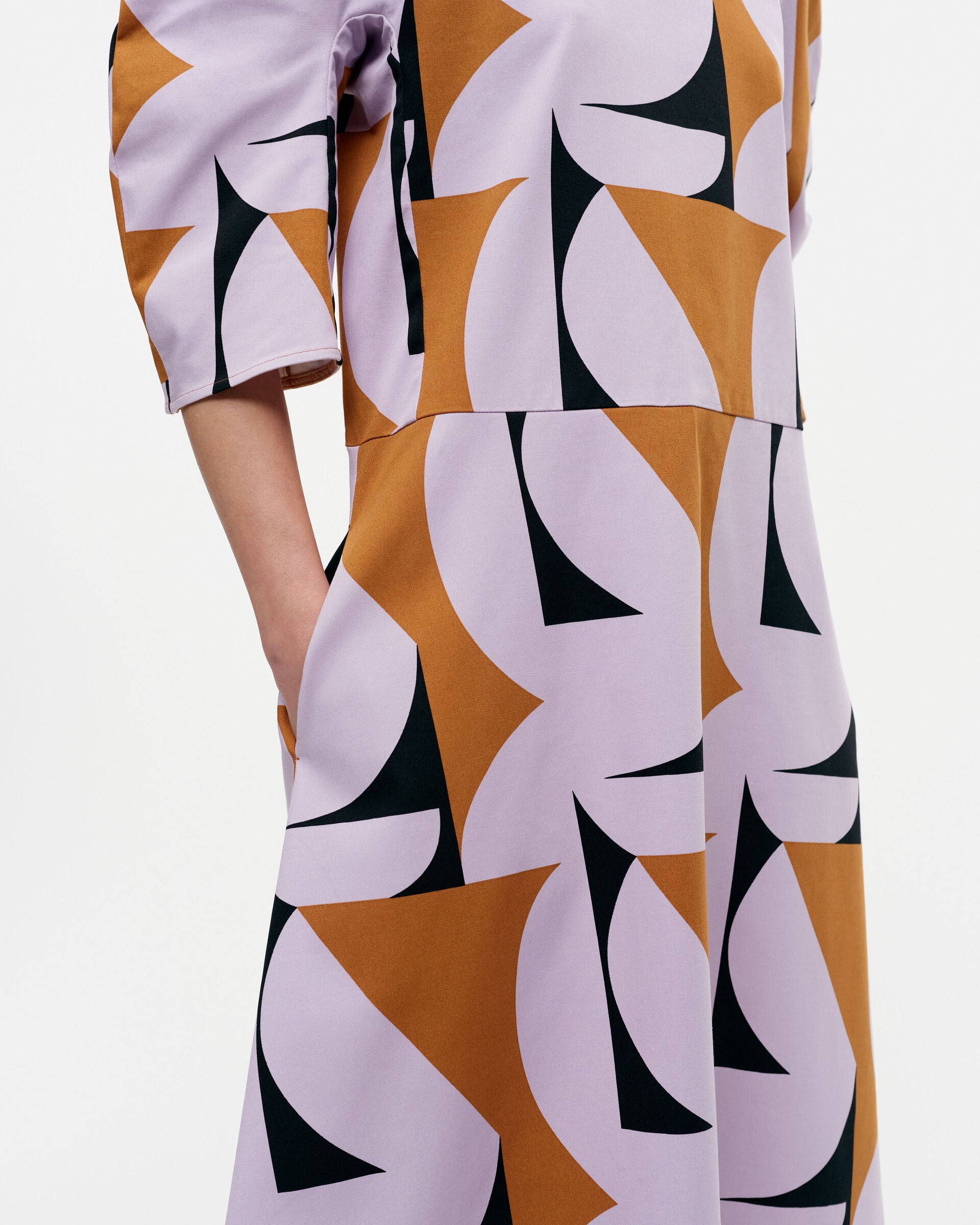 Marimekko Kompositio Pilari cotton dress | Marimekko Outlet