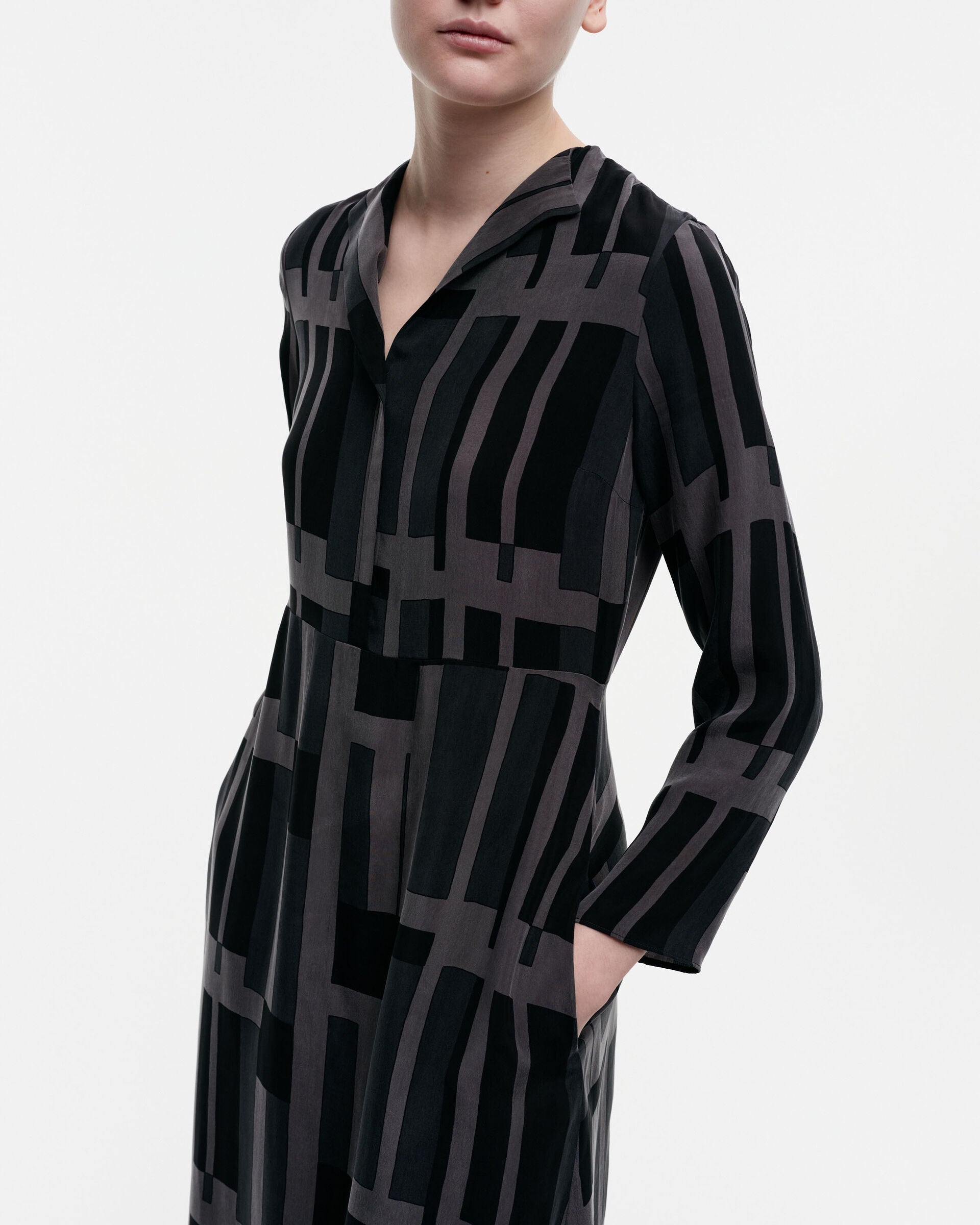 Marimekko Salonki Attika cupro dress | Marimekko Outlet