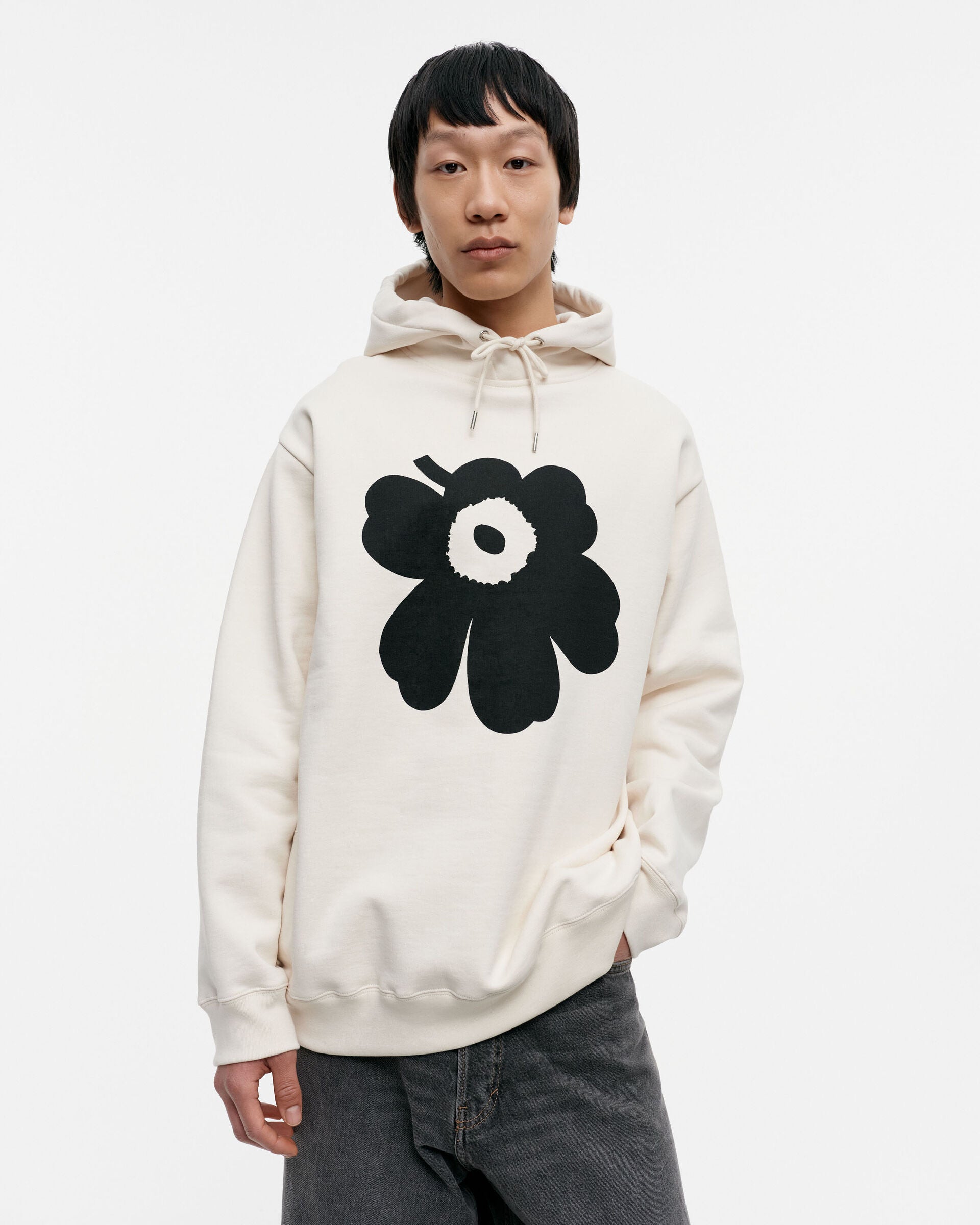 Marimekko Runoja Unikko hoodie | Marimekko Outlet