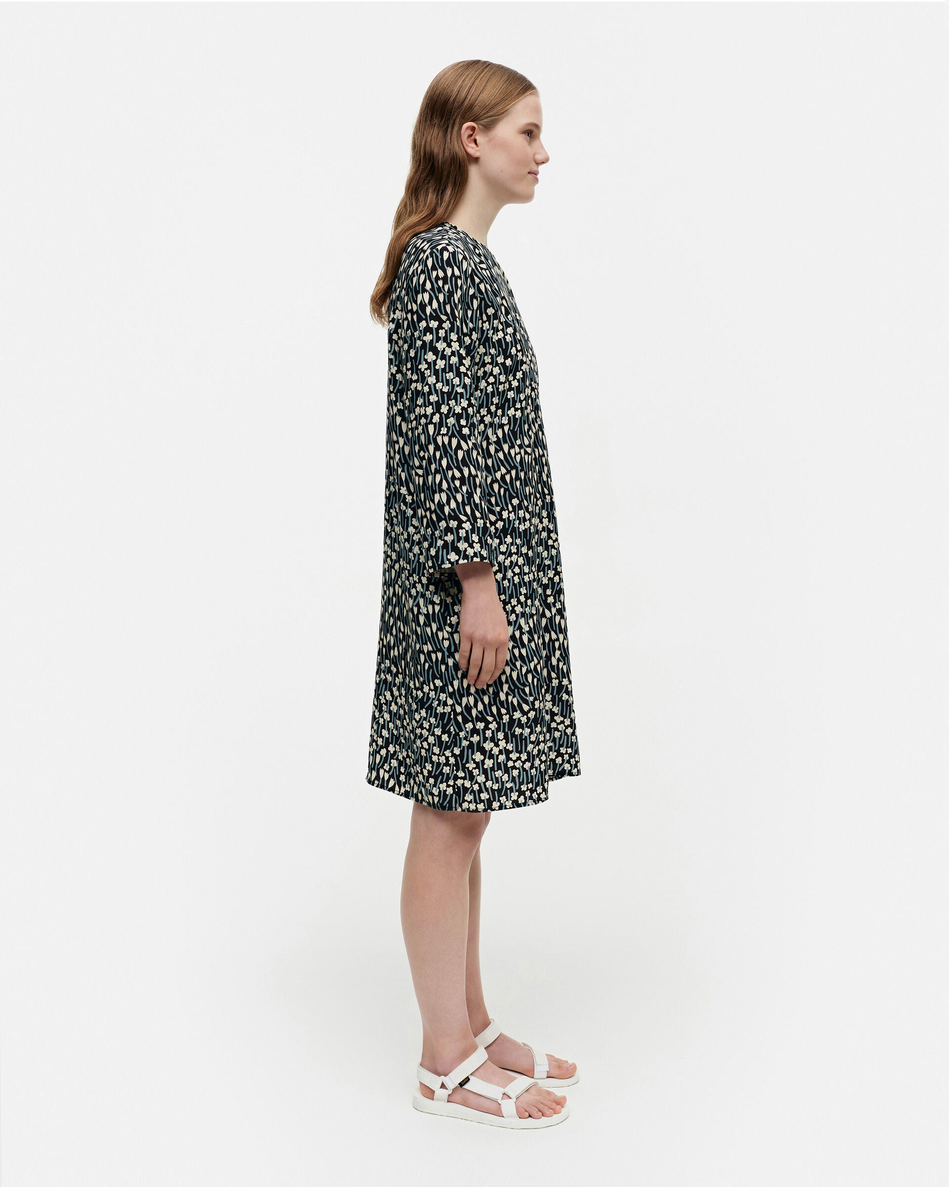 Marimekko Altaani Tuulahdus cupro dress | Marimekko Outlet
