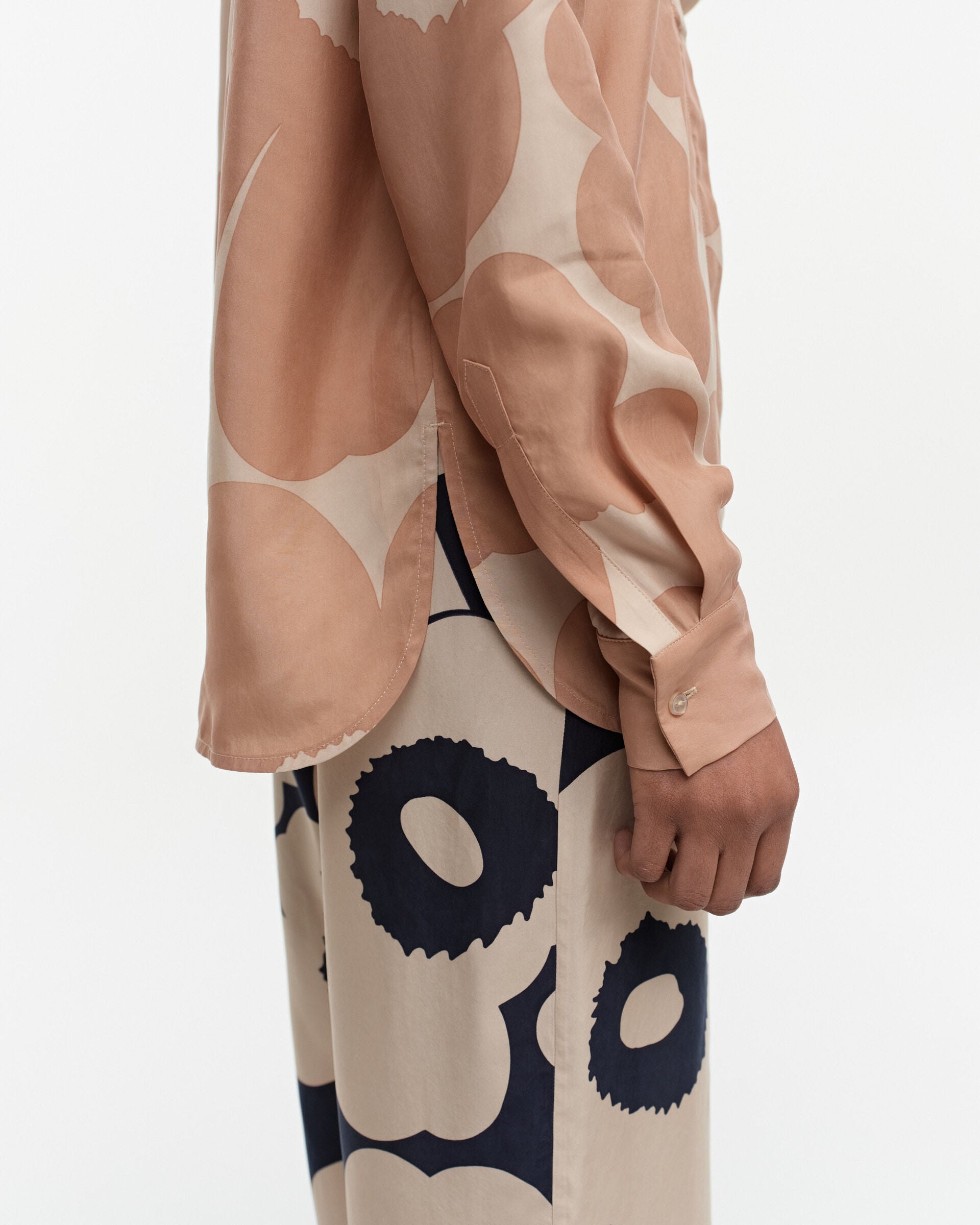 Marimekko V?rssy Unikko cupro-viscose shirt | Marimekko Outlet