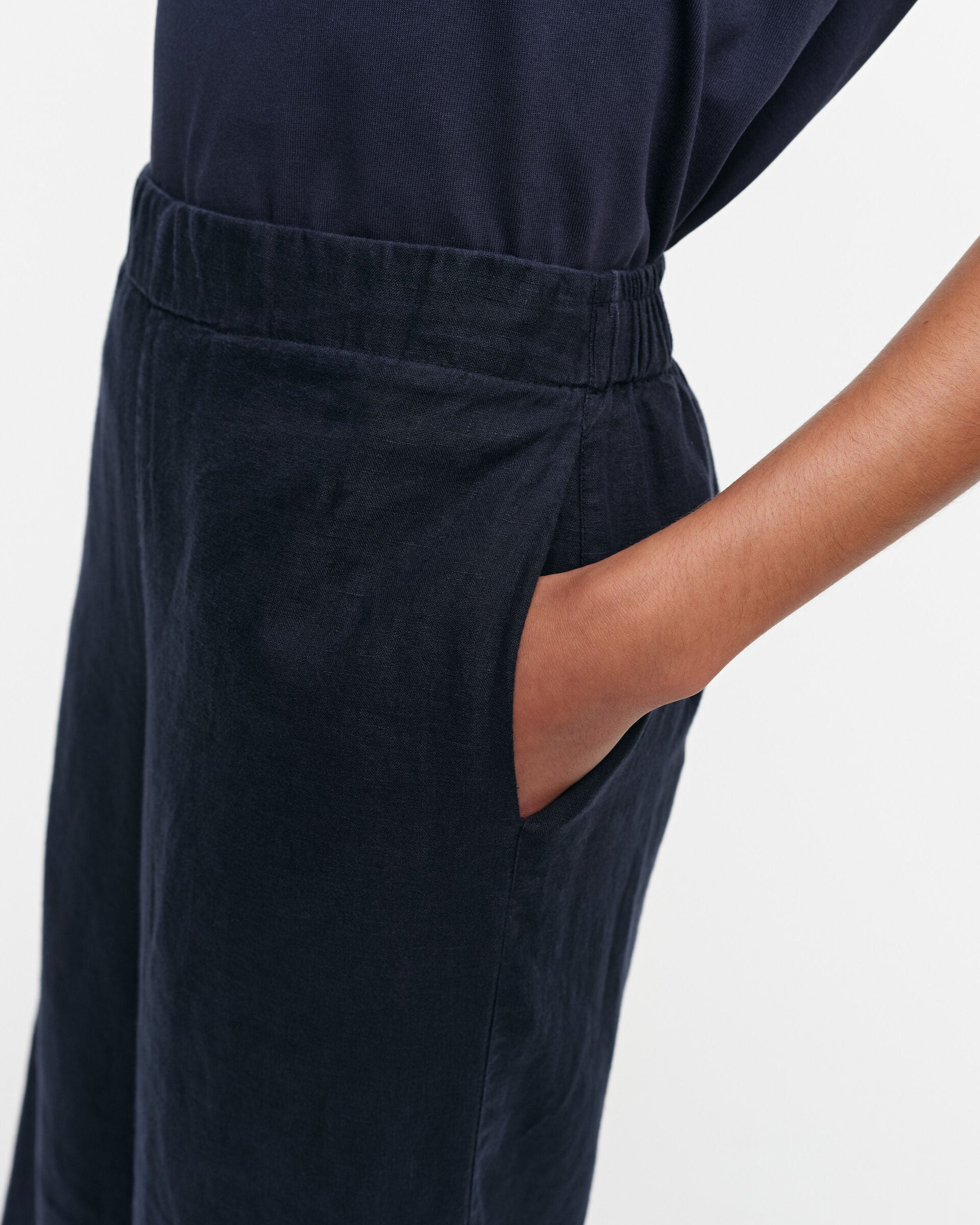 Marimekko Pavla Solid linen trousers | Marimekko Outlet
