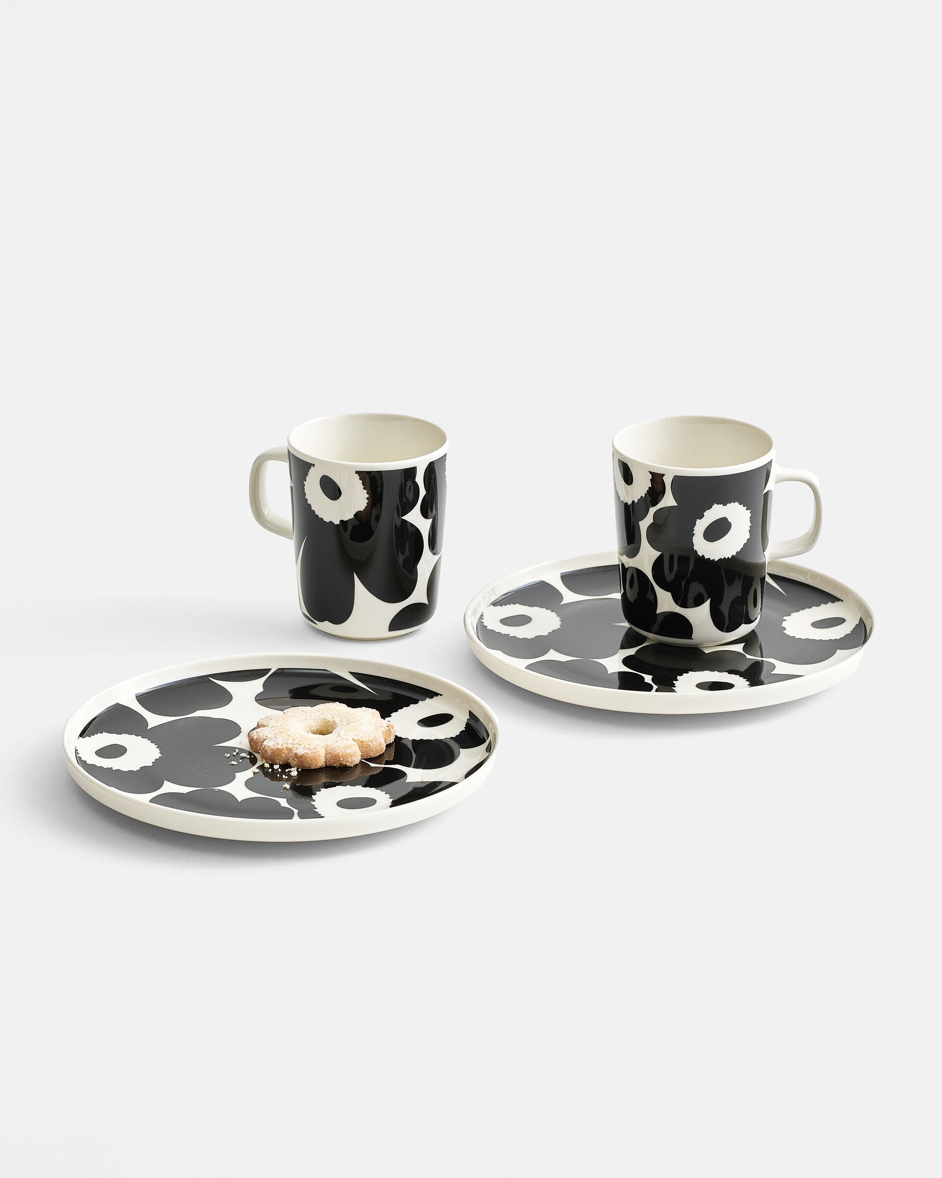 Marimekko Oiva / Unikko salad plate | Marimekko Outlet