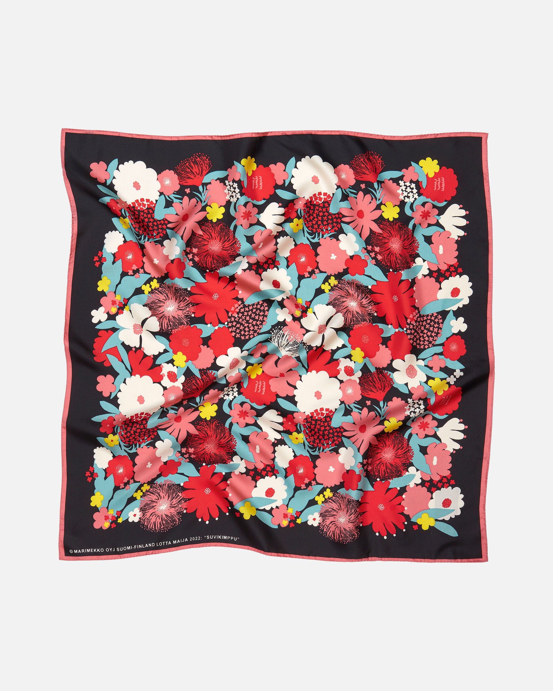 Marimekko Lauhtua Suvikimppu silk scarf | Marimekko Outlet