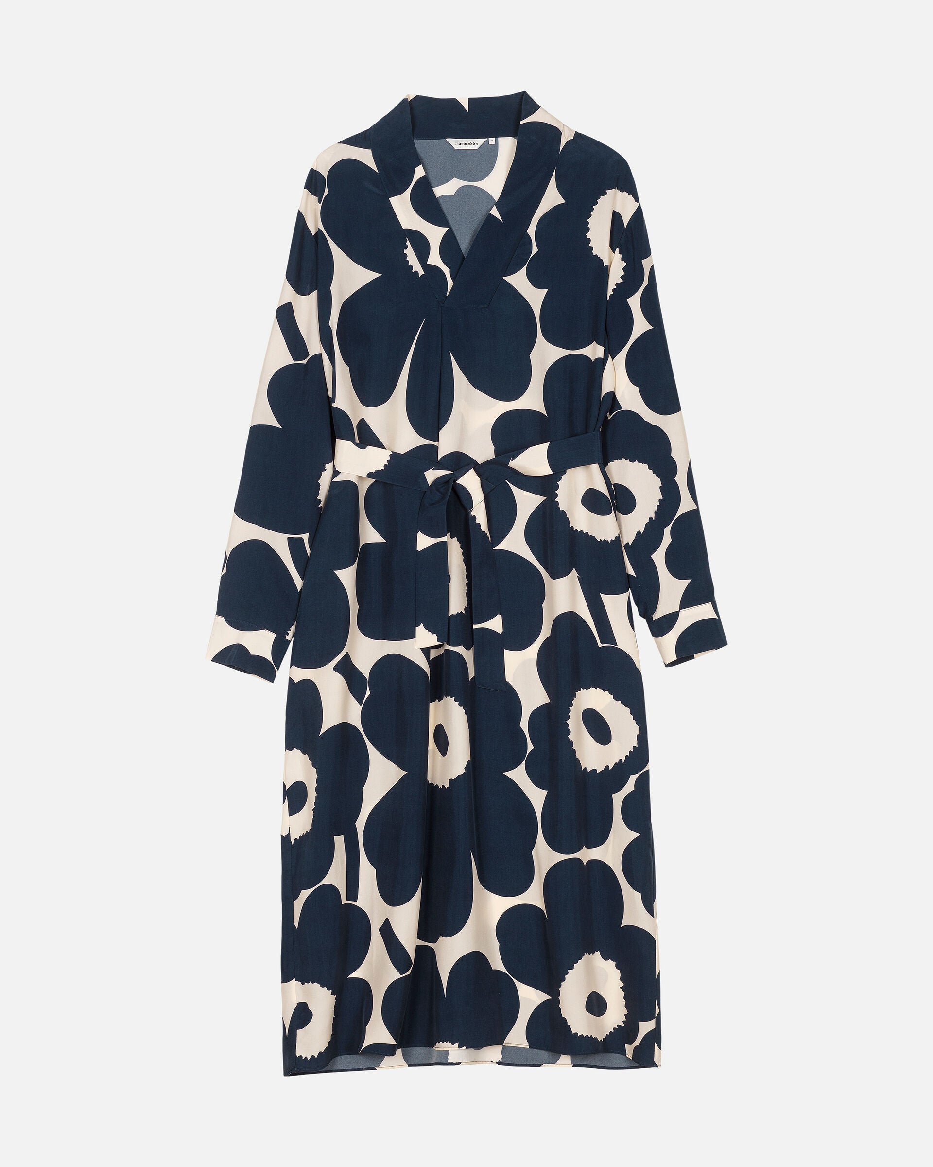 Marimekko Iissat Unikko cupro mix dress | Marimekko Outlet