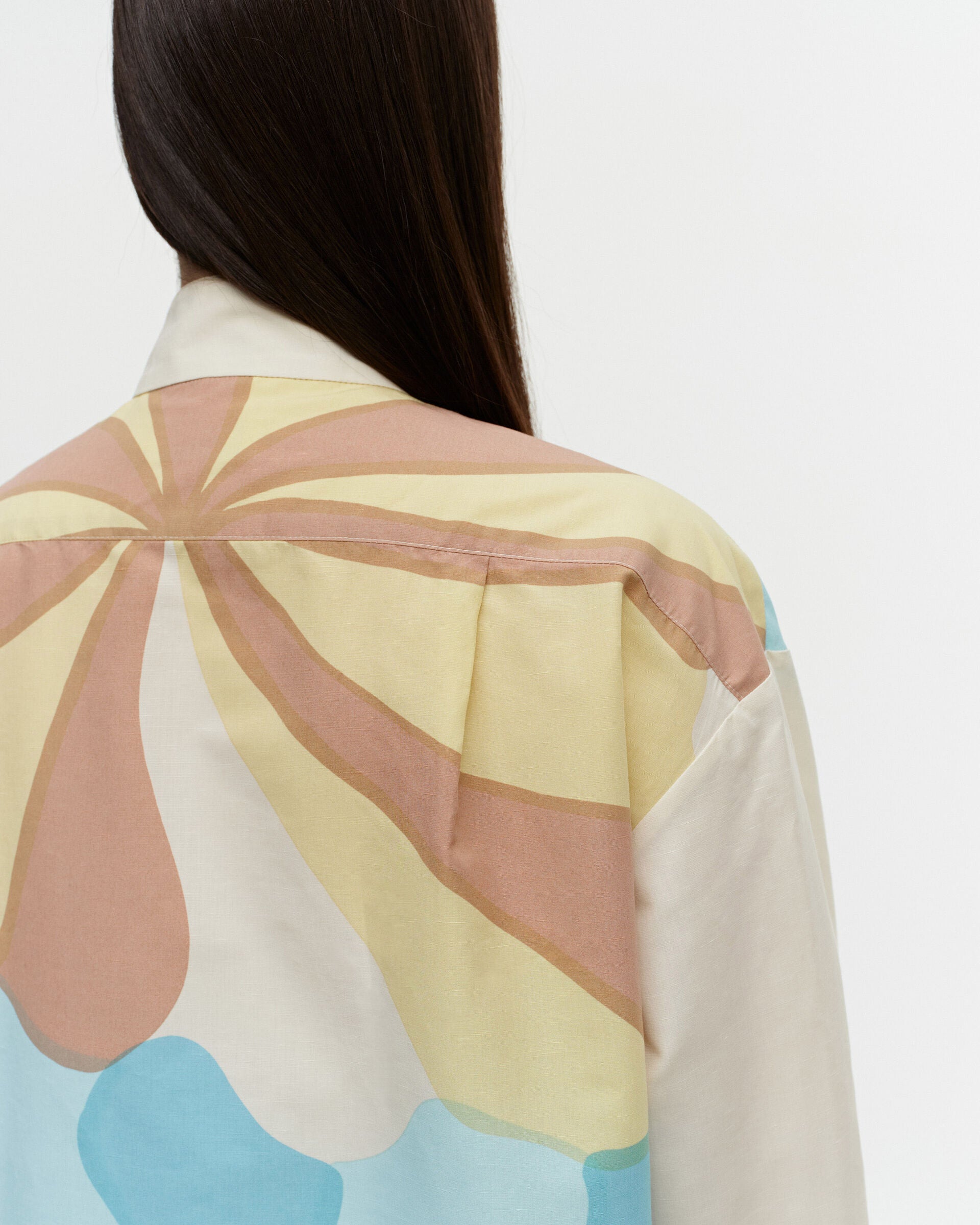 Marimekko Futuristi Meduusa cotton-linen dress | Marimekko Outlet