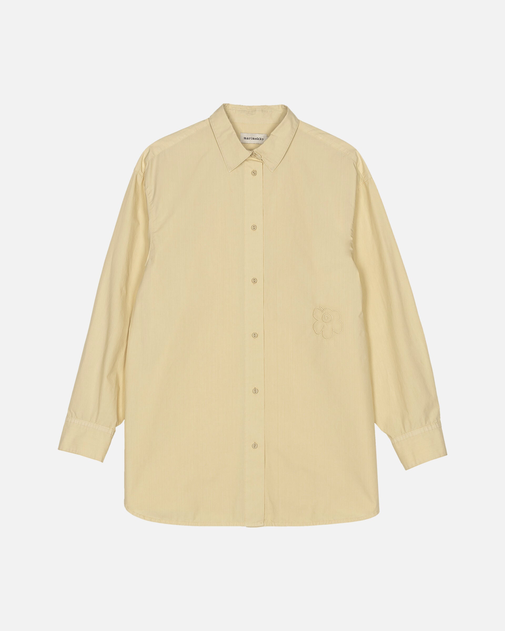 Marimekko Griste Solid cotton shirt | Marimekko Outlet