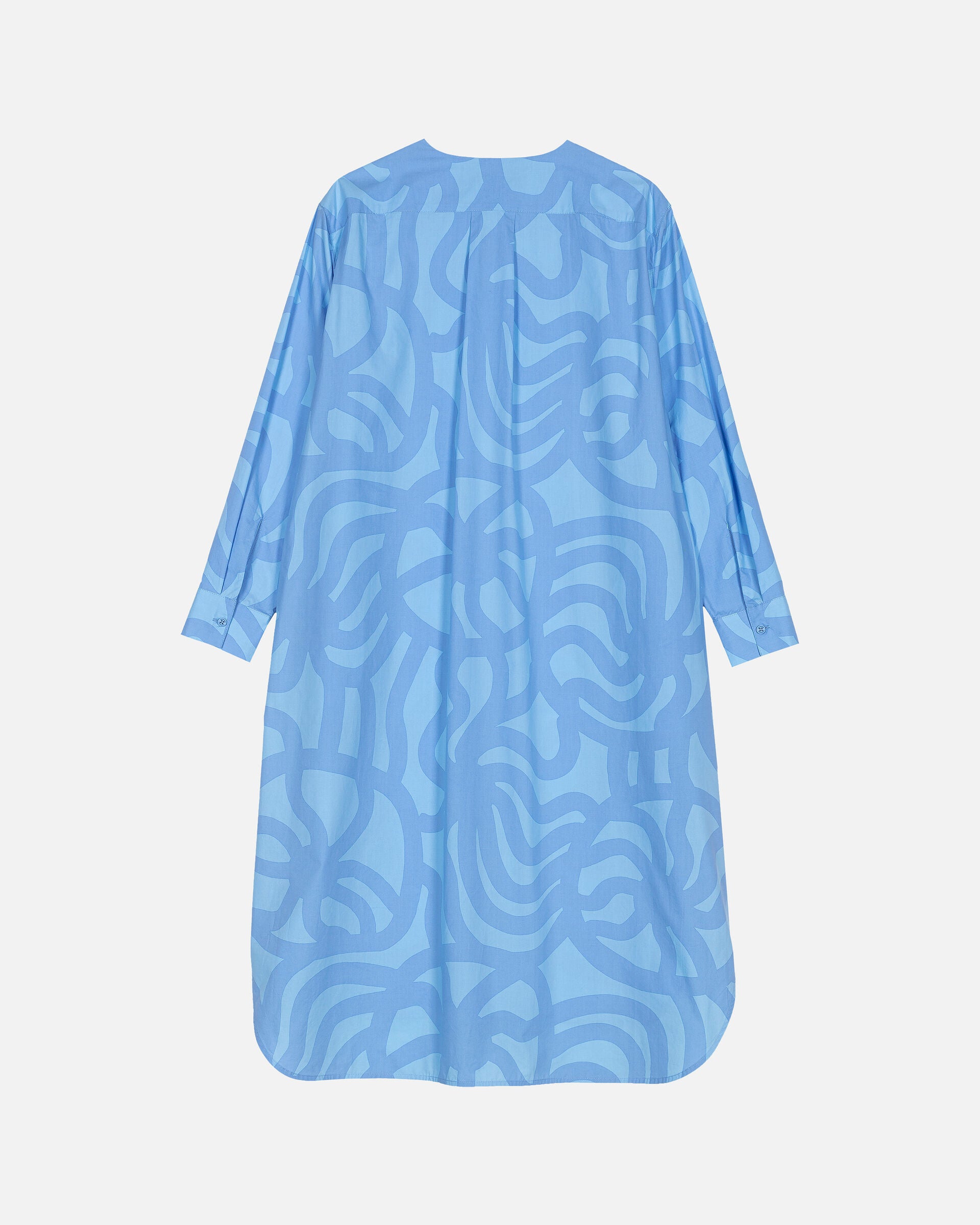 Marimekko Krihke Joonas cotton poplin shirt dress | Marimekko Outlet