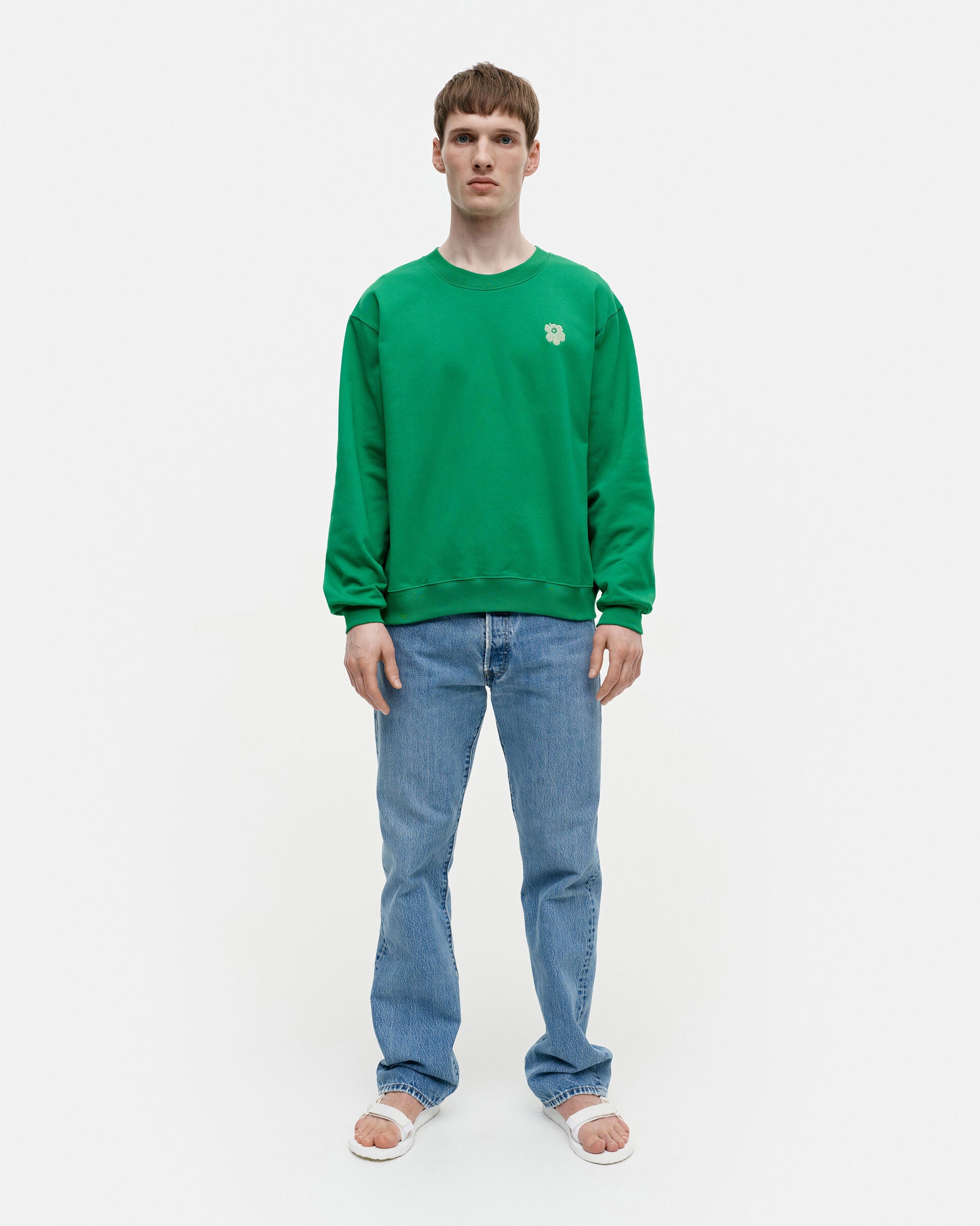 Marimekko Leiot Unikko Placement sweatshirt | Marimekko Outlet