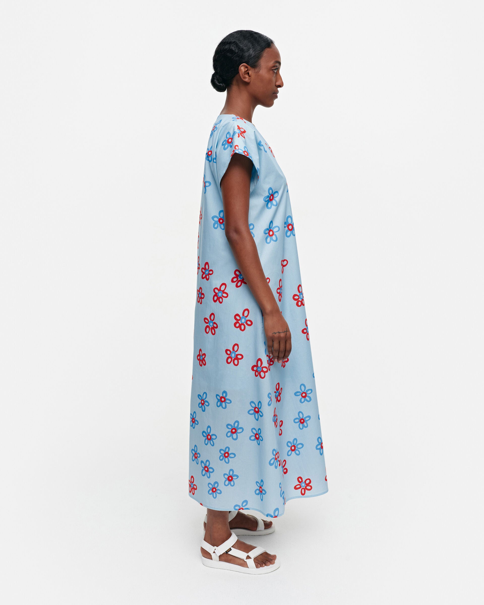 Marimekko Meret Demeter cotton poplin dress | Marimekko Outlet