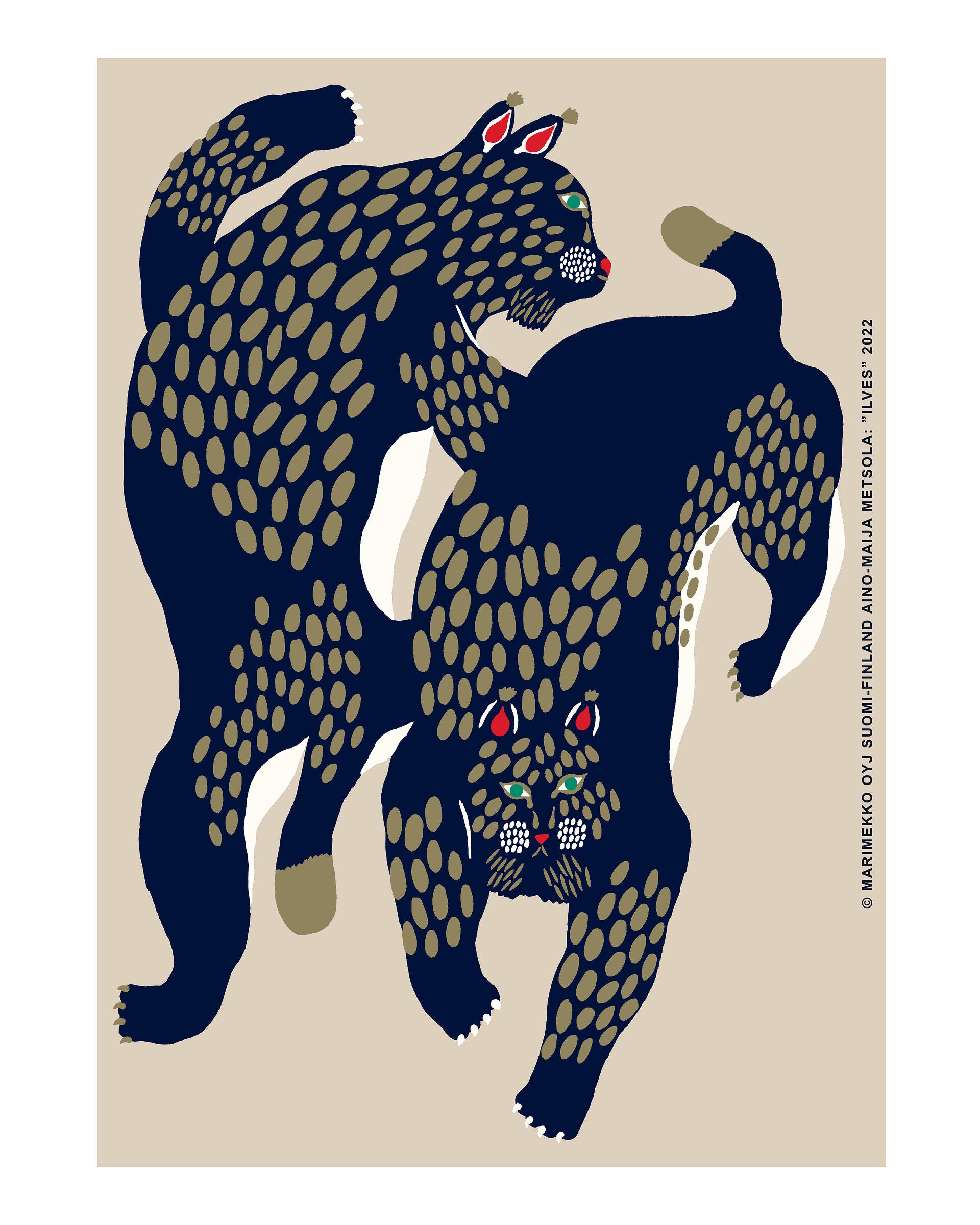 Marimekko Ilves poster 50 x 70 cm | Marimekko Outlet