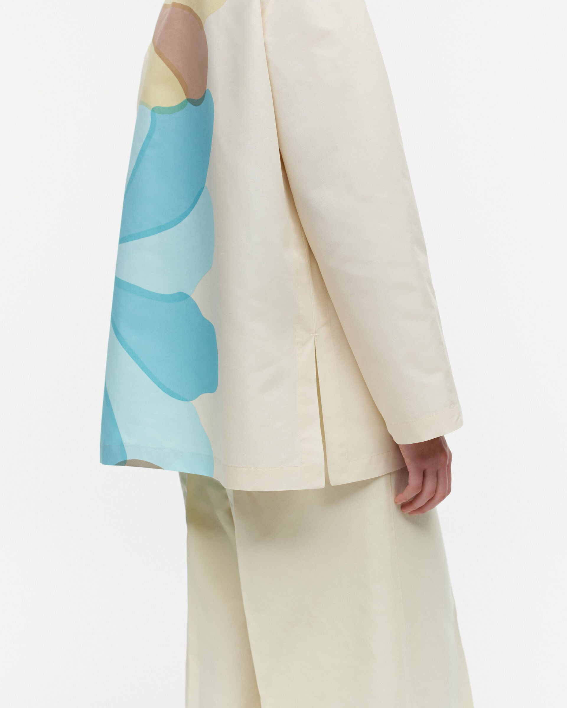 Marimekko Futuuri Meduusa cotton-linen blouse | Marimekko Outlet