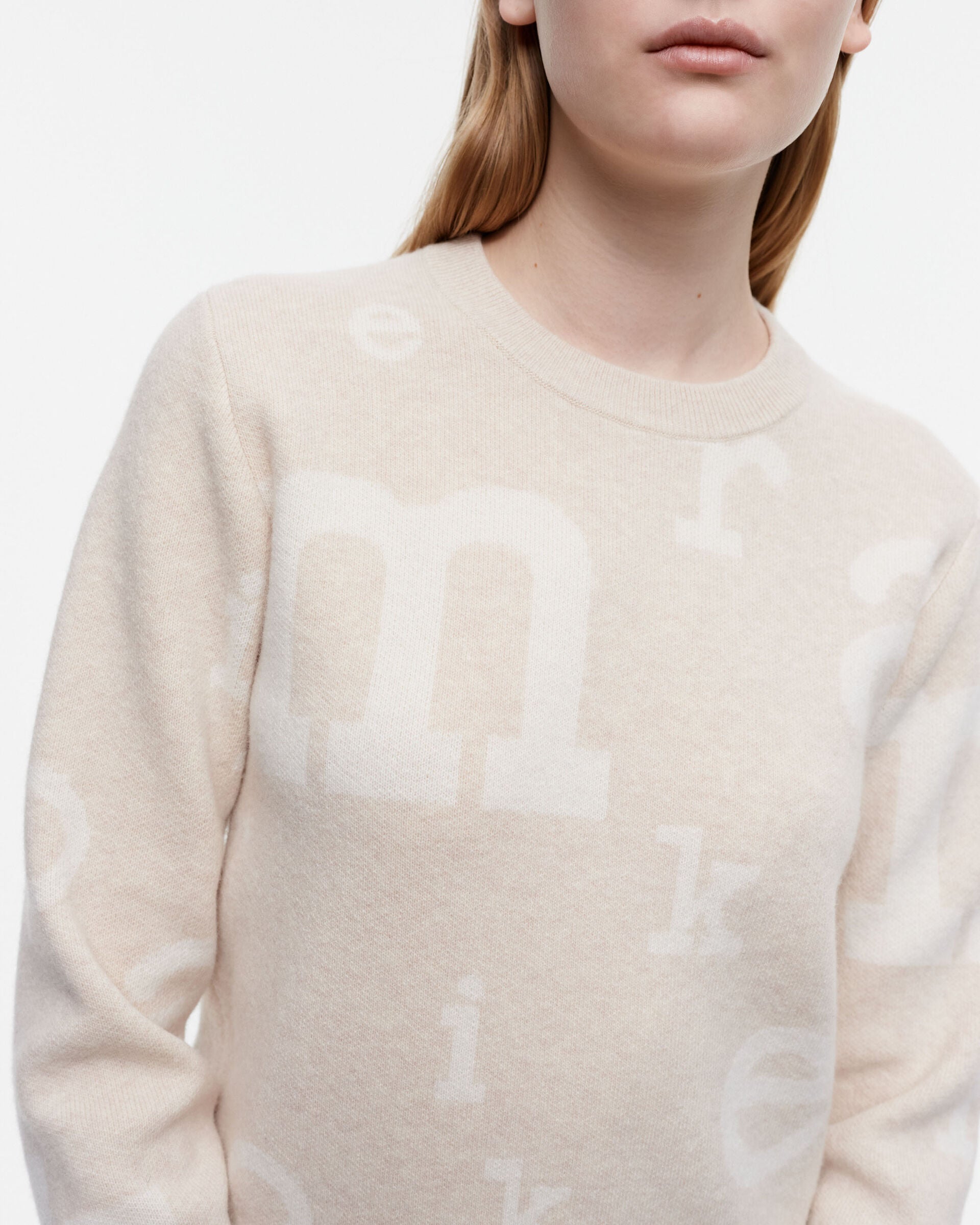 Marimekko Silfa Marimerkki wool jumper | Marimekko Outlet