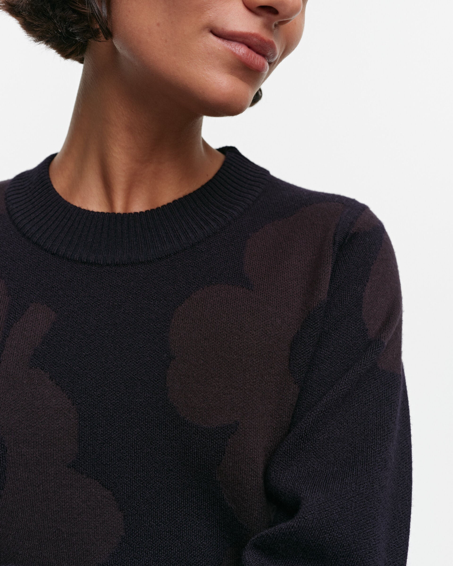 Marimekko Alina Juhla Unikko knitted wool sweater | Marimekko Outlet