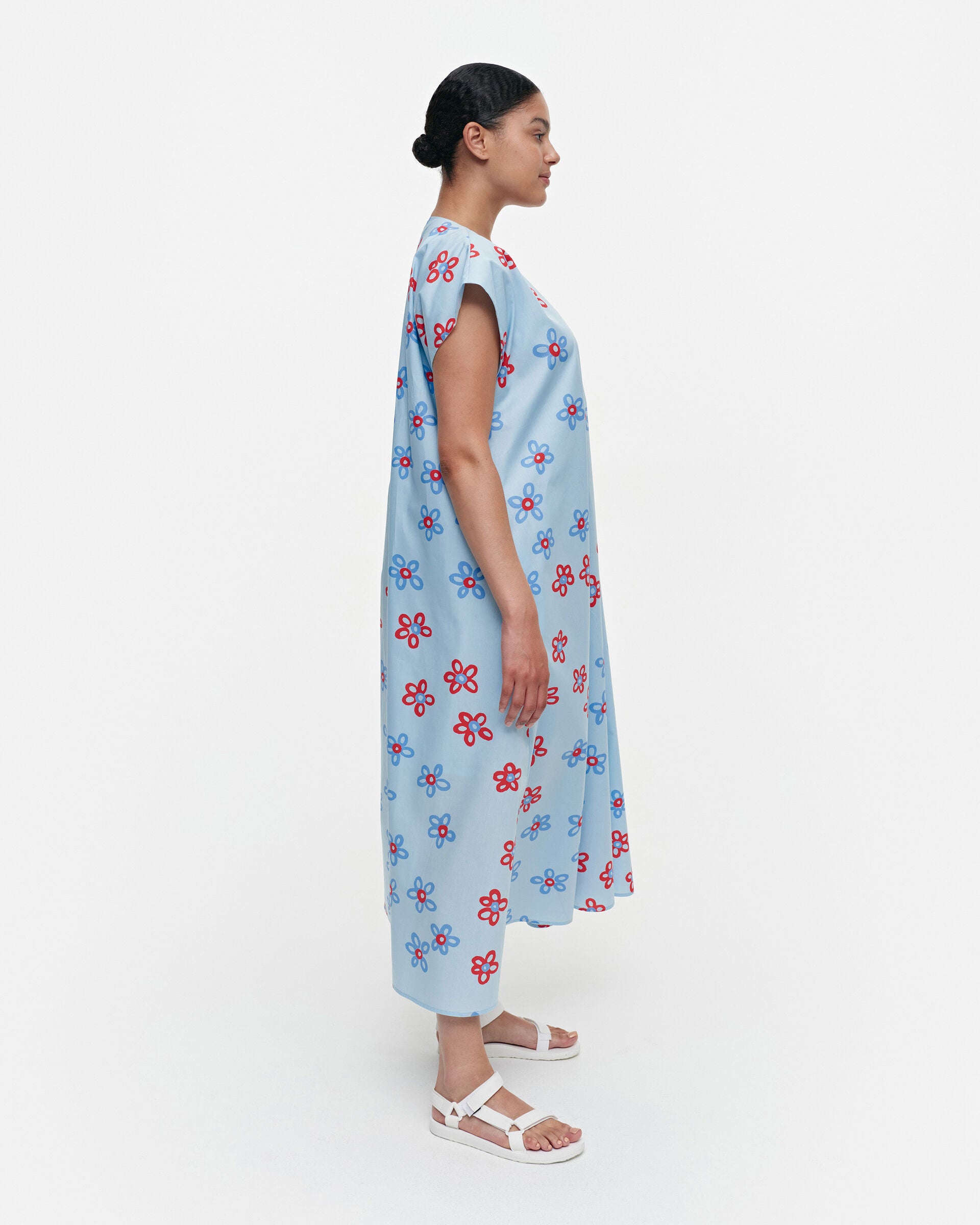Marimekko Meret Demeter cotton poplin dress | Marimekko Outlet