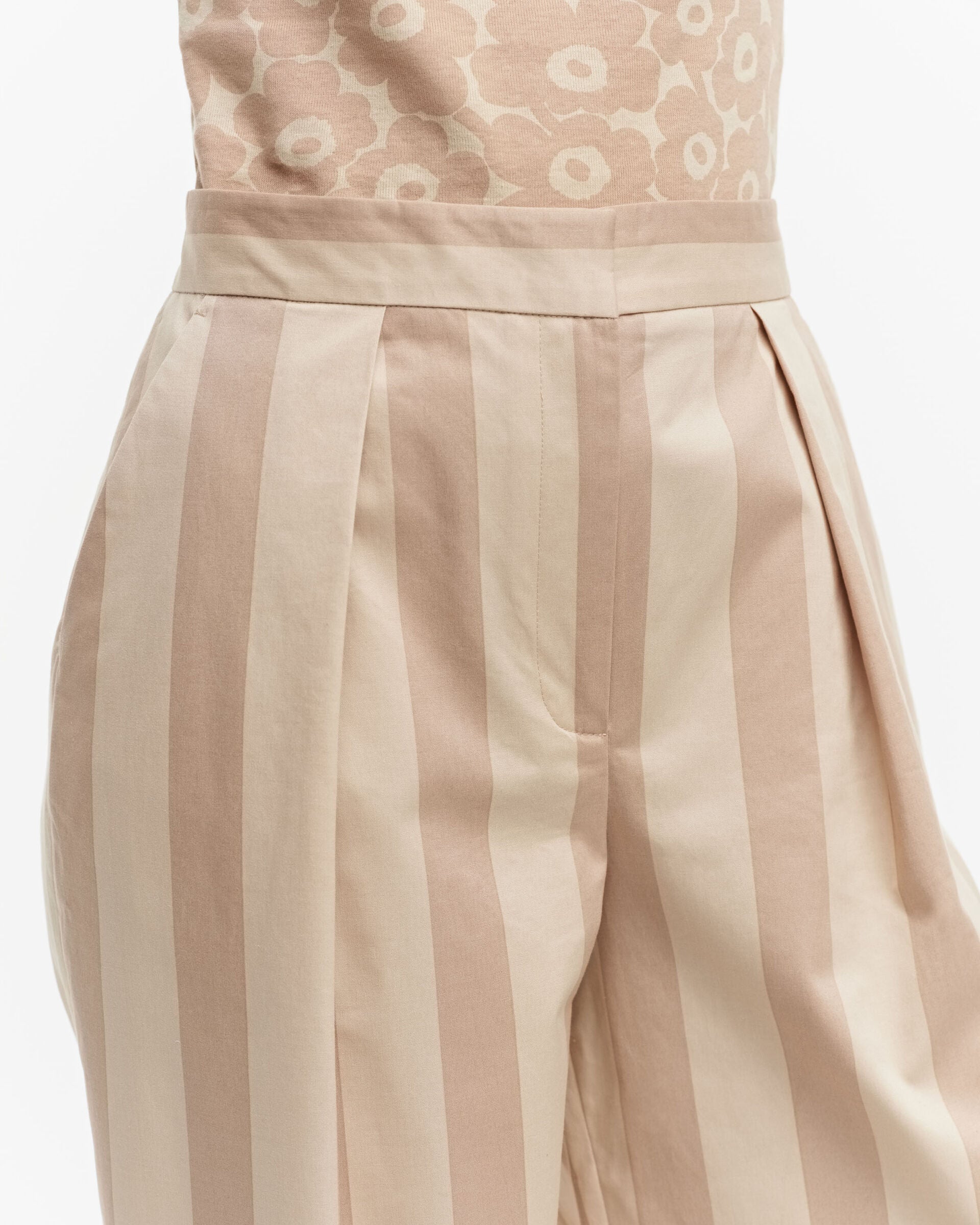 Marimekko Ajassa Linja cotton trousers | Marimekko Outlet