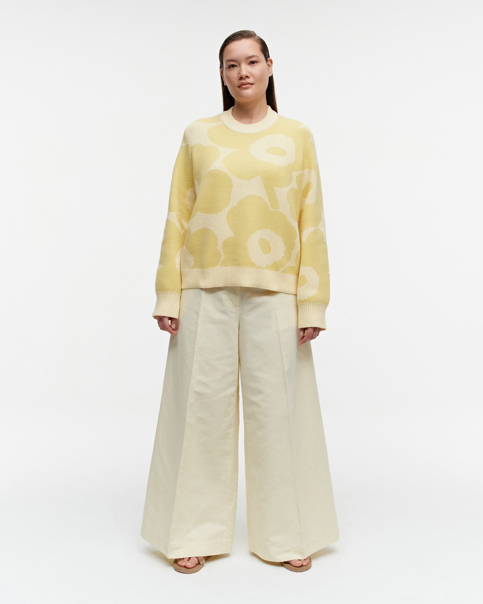 Marimekko Moderni Unikko knitted wool sweater | Marimekko Outlet