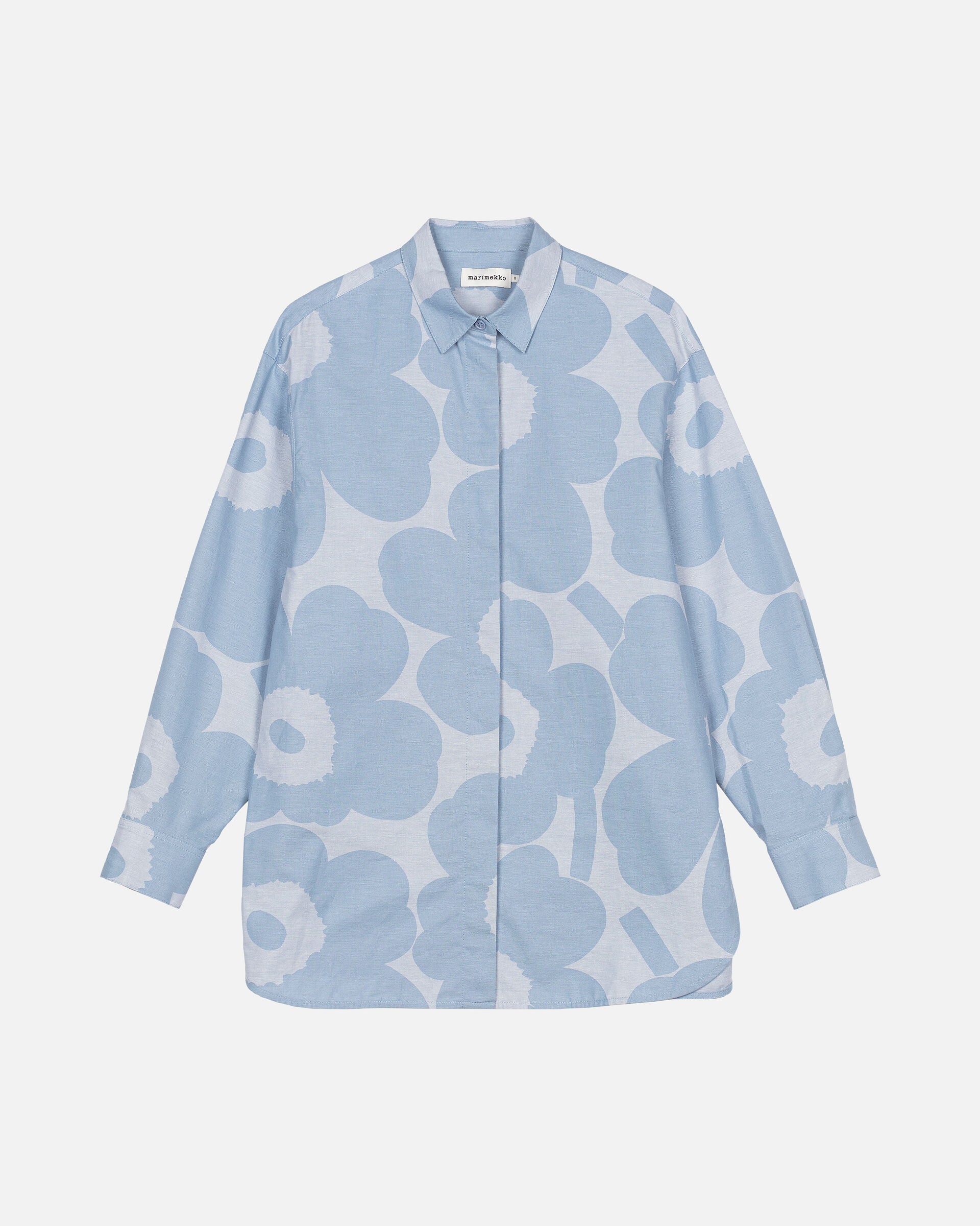 Marimekko Ruoste Unikko cotton shirt | Marimekko Outlet