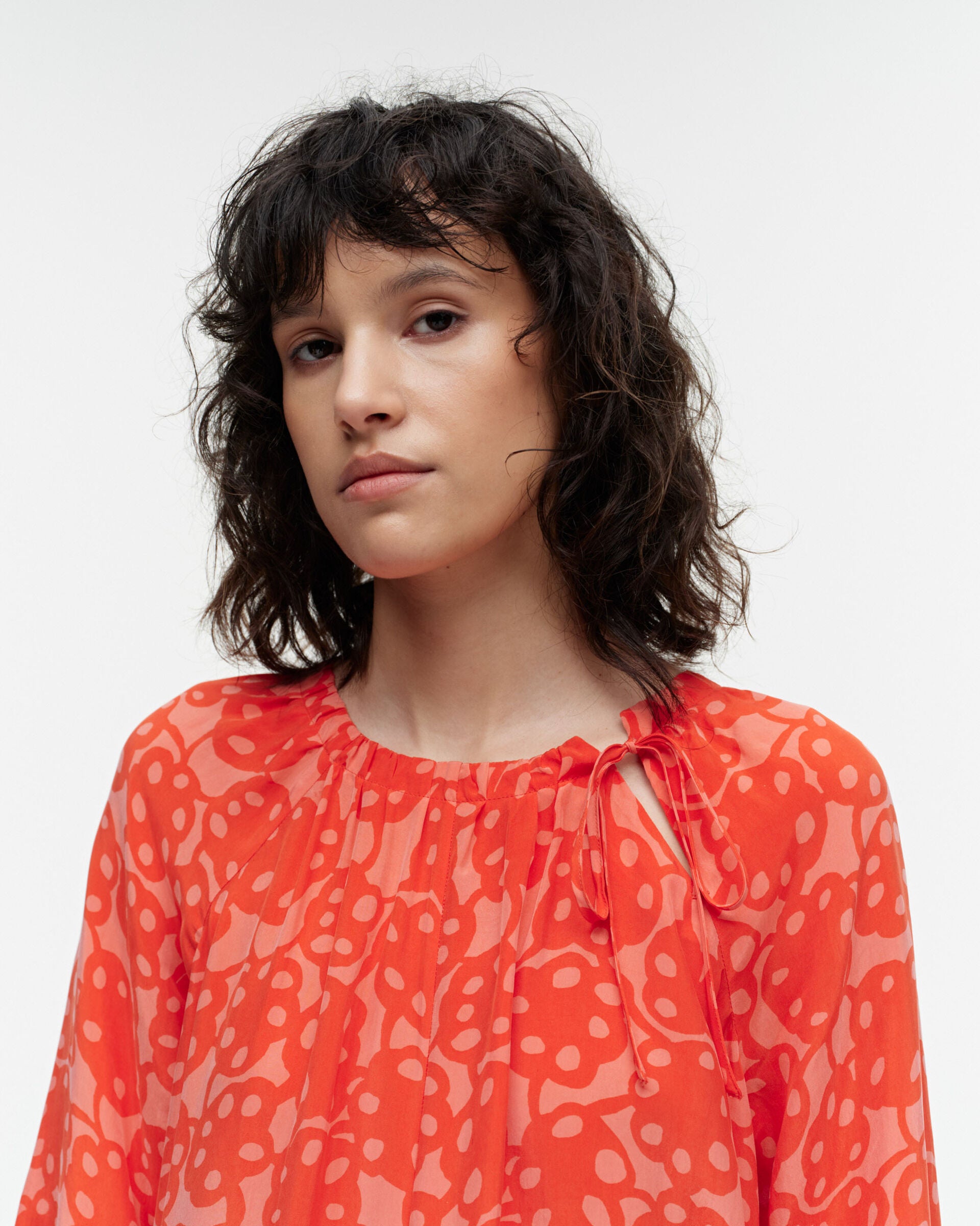 Marimekko Koboltti Rentukka cupro dress | Marimekko Outlet