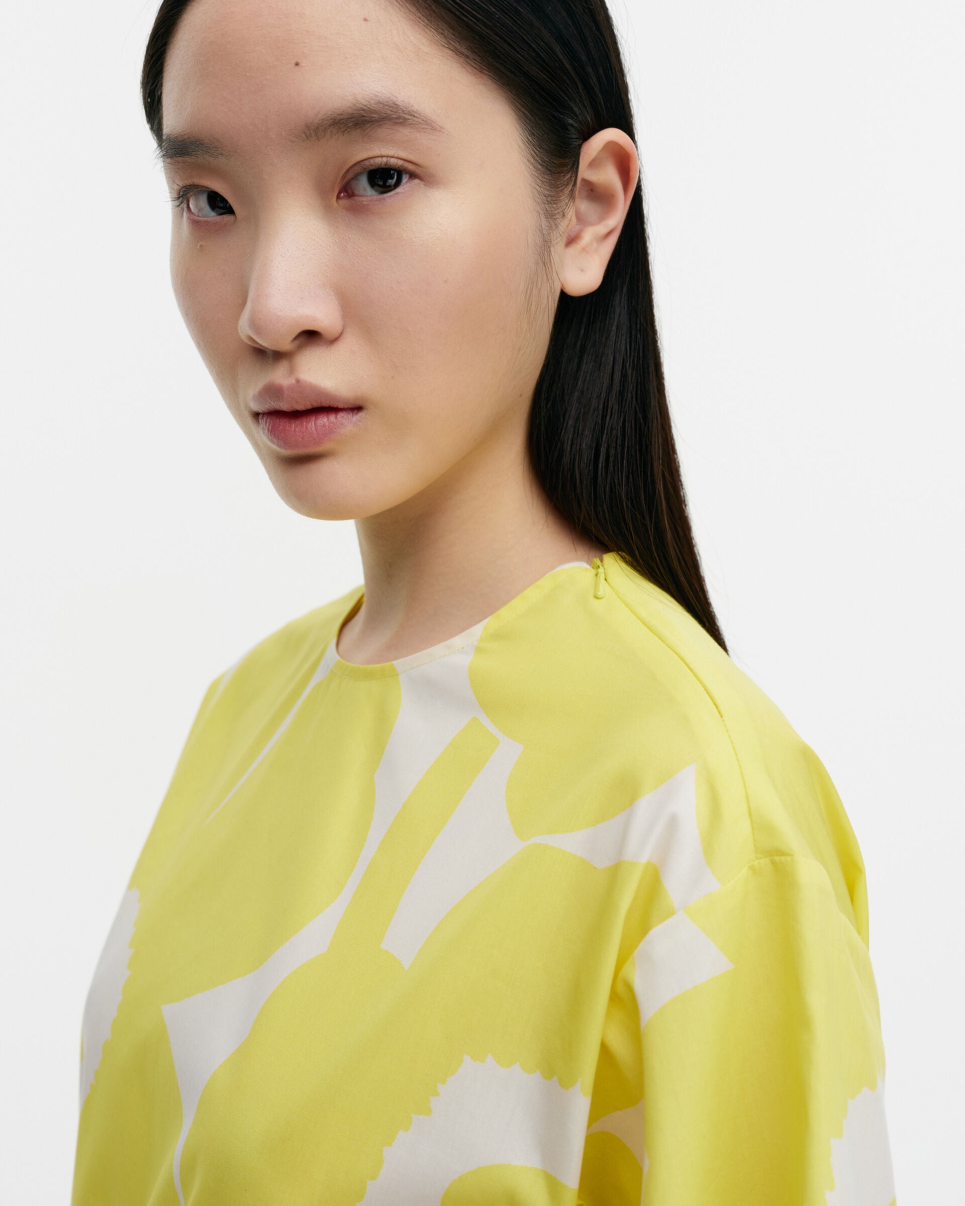 Marimekko Fiaali Unikko cotton poplin dress | Marimekko Outlet