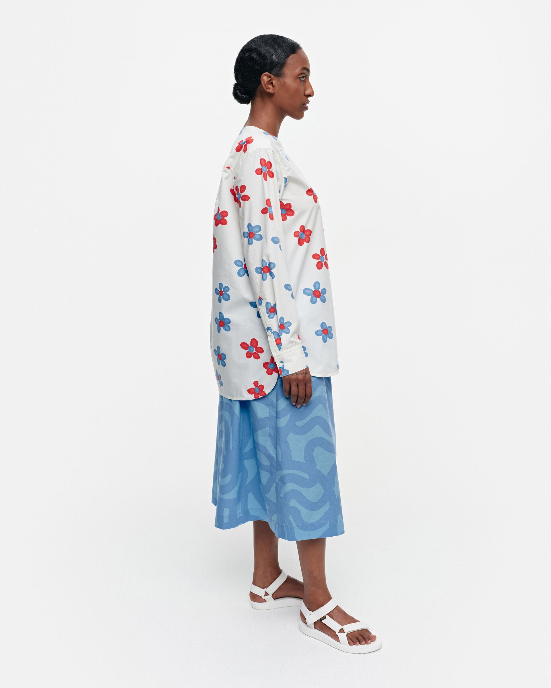 Marimekko Pilvet?n Demeter cotton poplin shirt | Marimekko Outlet