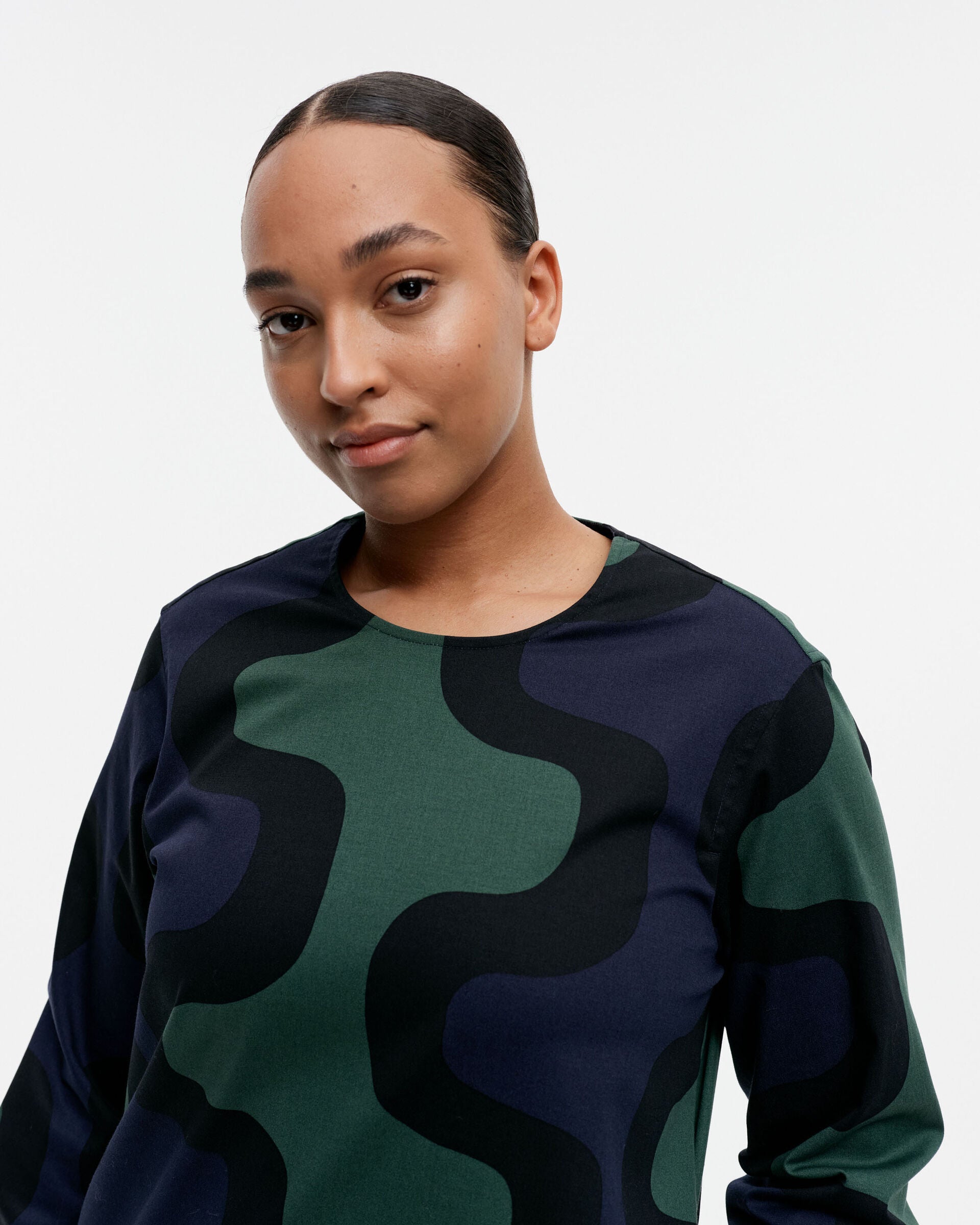 Marimekko Fiher Seireeni cotton dress | Marimekko Outlet