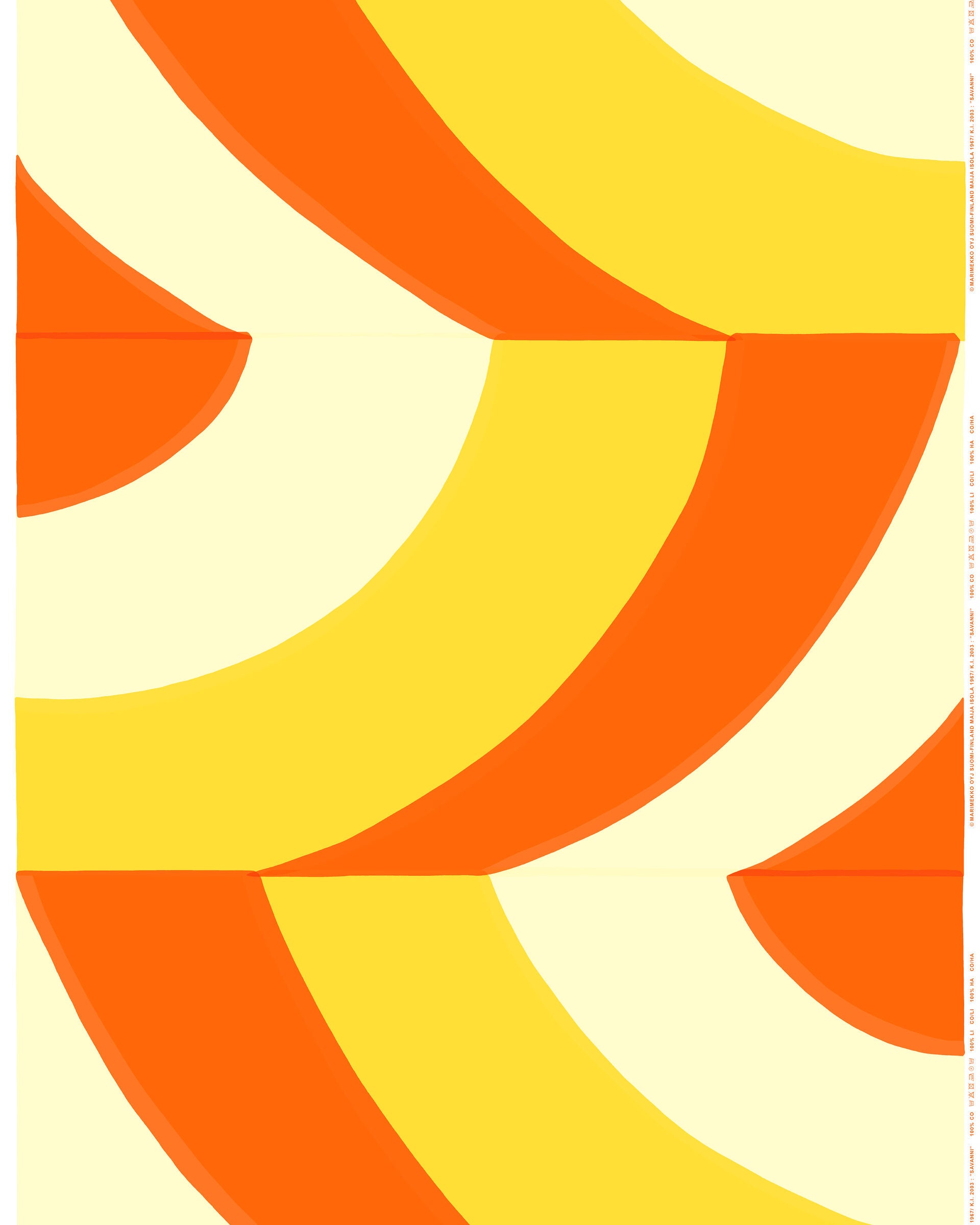 Marimekko Savanni cotton fabric | Marimekko Outlet