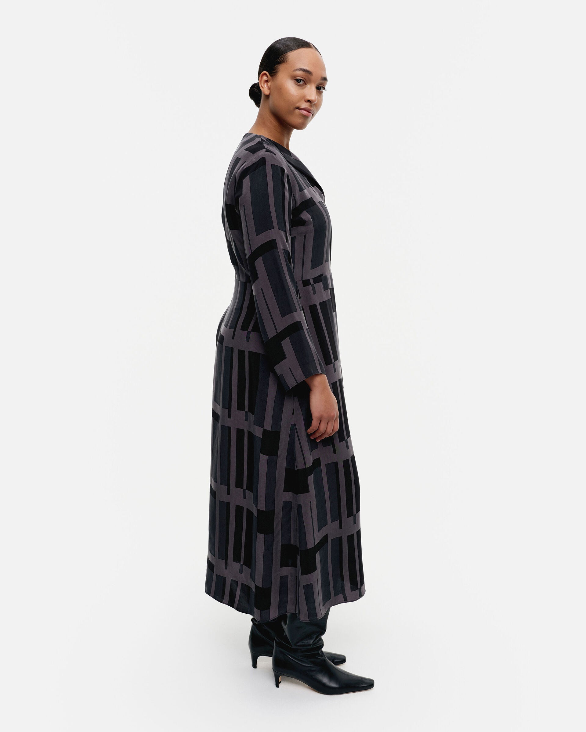 Marimekko Salonki Attika cupro dress | Marimekko Outlet