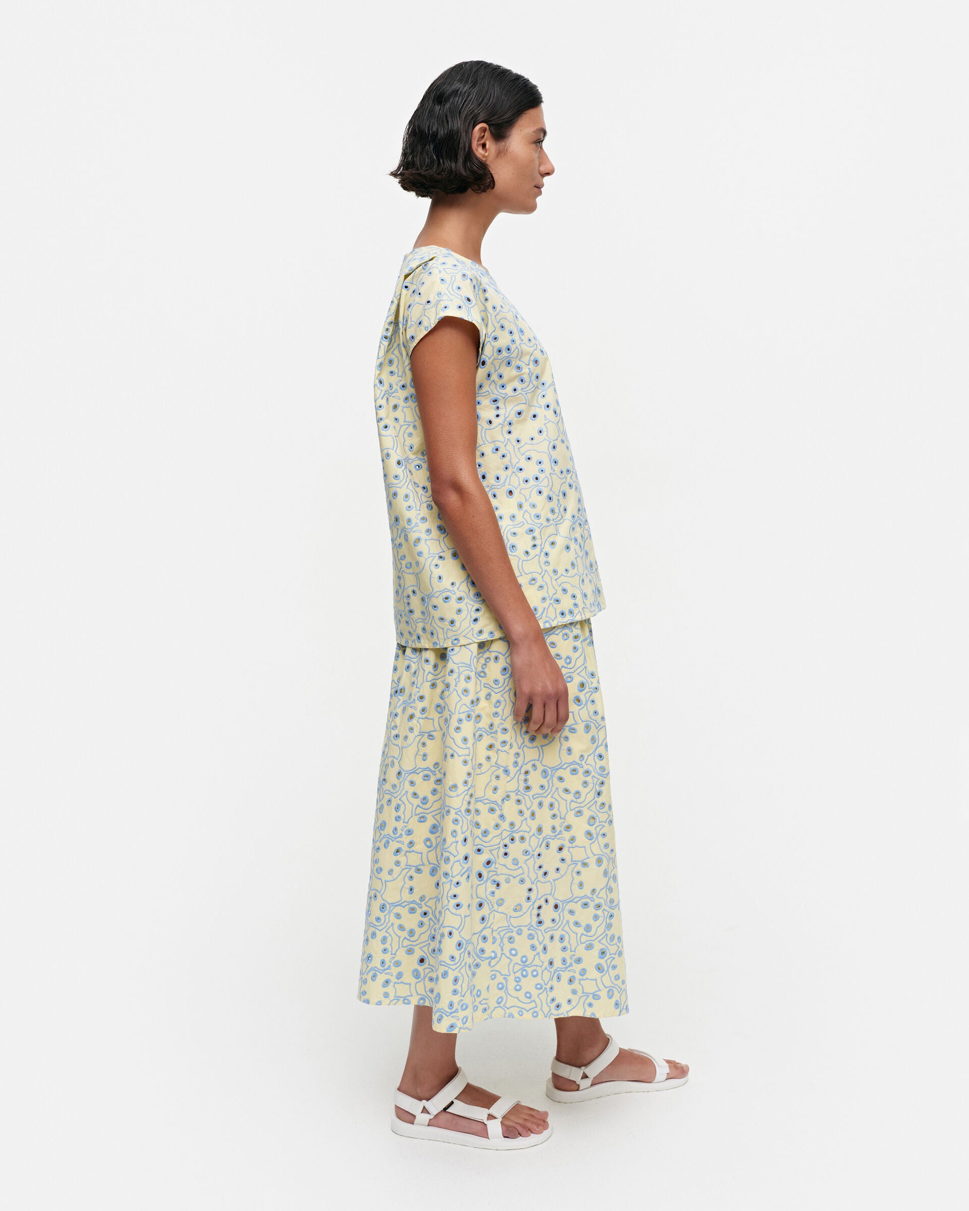 Marimekko Nahkol Rentukka cotton top | Marimekko Outlet