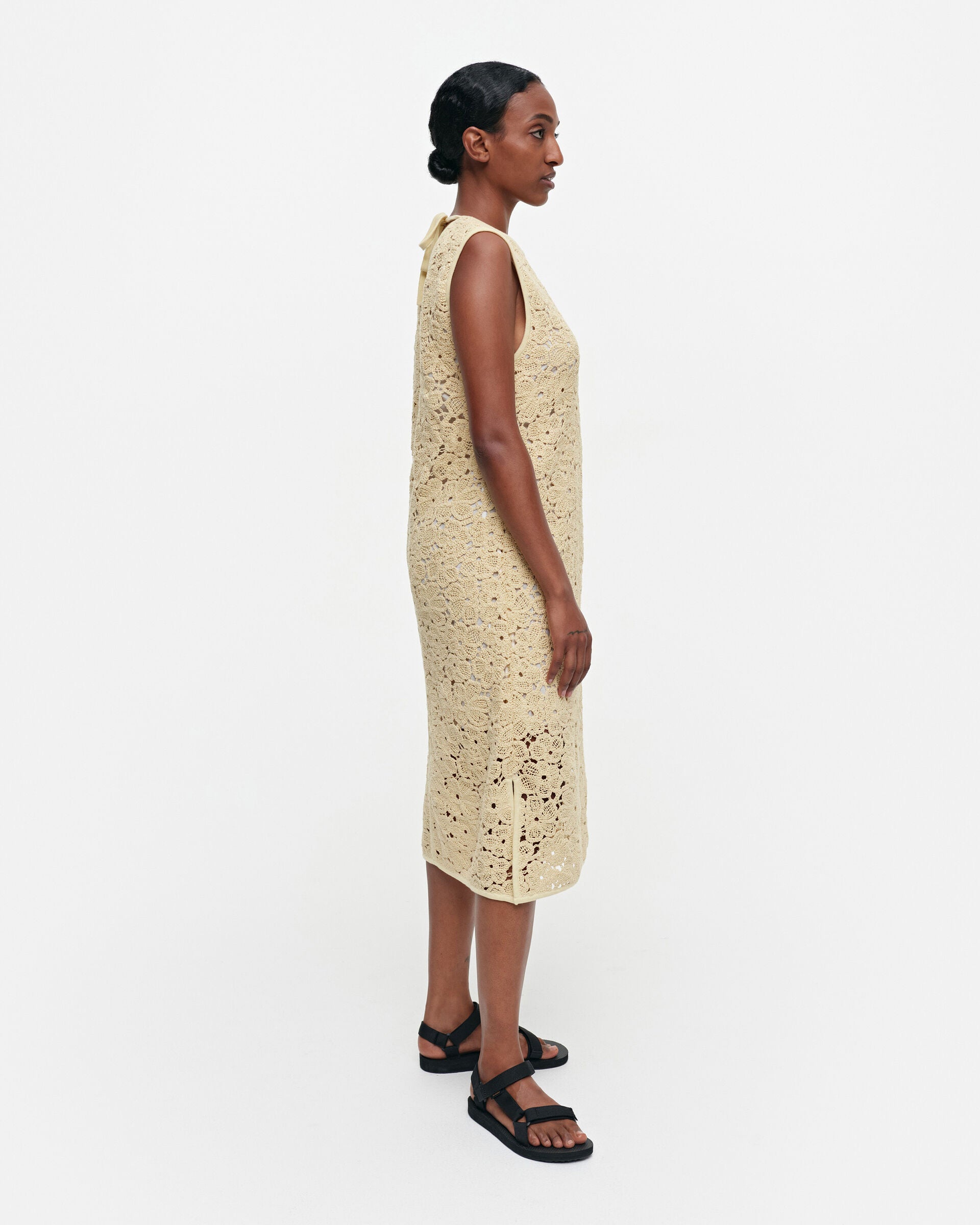 Marimekko Ranso Unikko knitted cotton dress | Marimekko Outlet