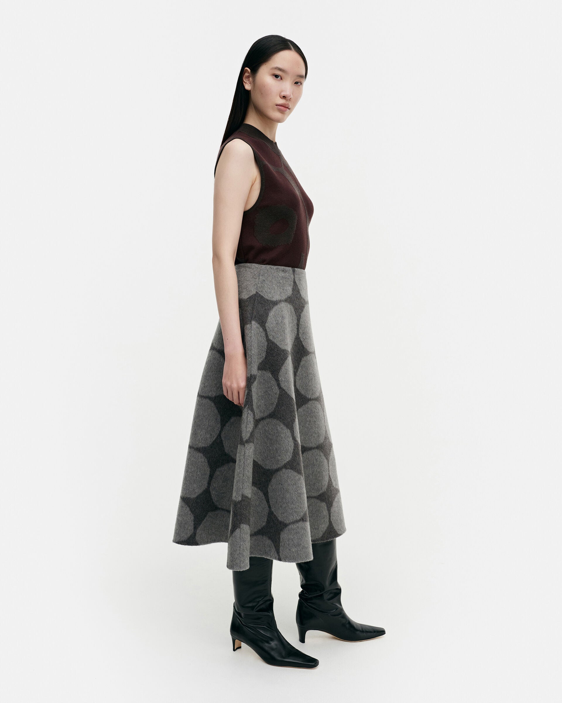 Marimekko Epistyyli Kivet wool skirt | Marimekko Outlet