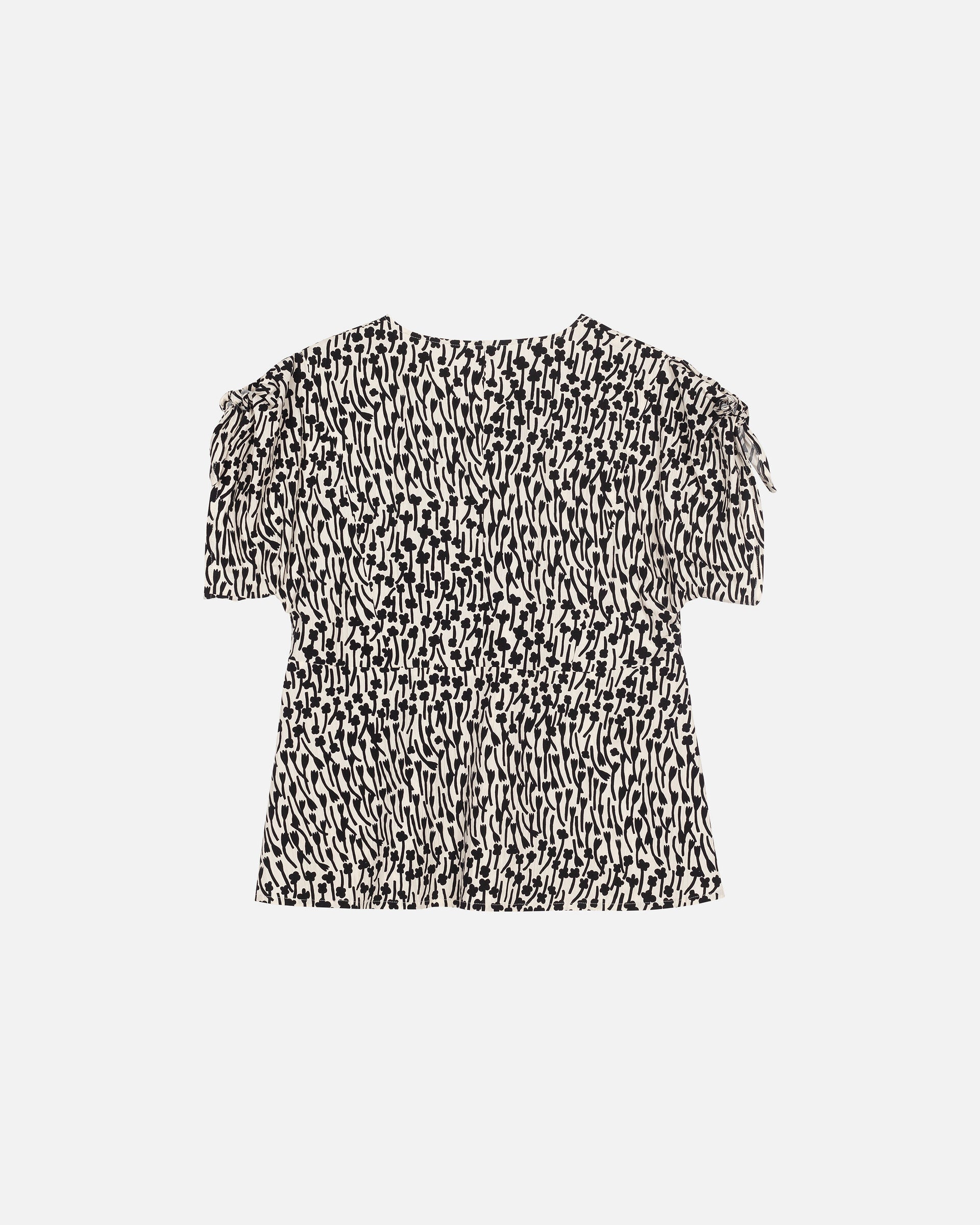 Marimekko Berylli Tuulahdus cotton seersucker top | Marimekko Outlet