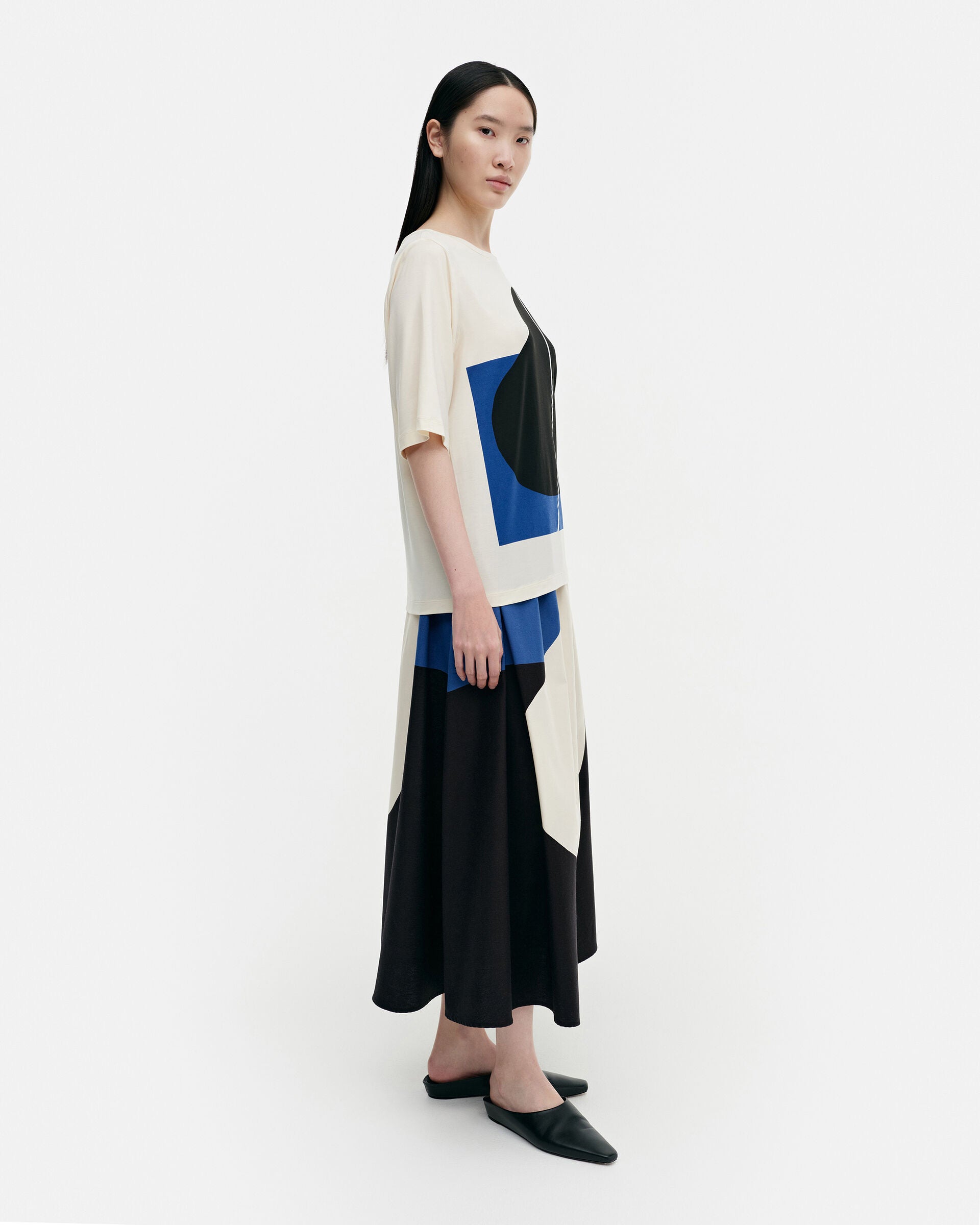 Marimekko Kollaasi Kivi N?kee Unta t-shirt | Marimekko Outlet