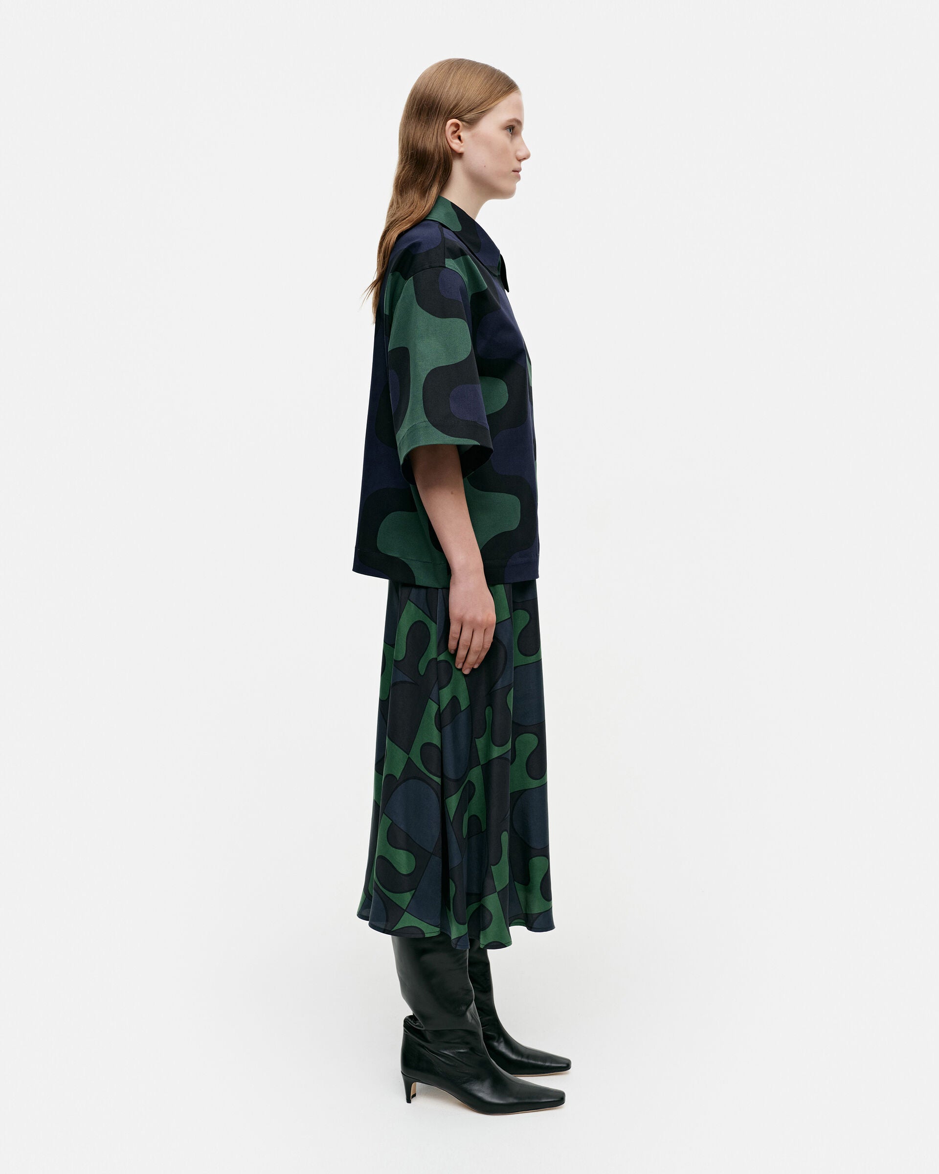 Marimekko Friisi Seireeni cotton blouse | Marimekko Outlet