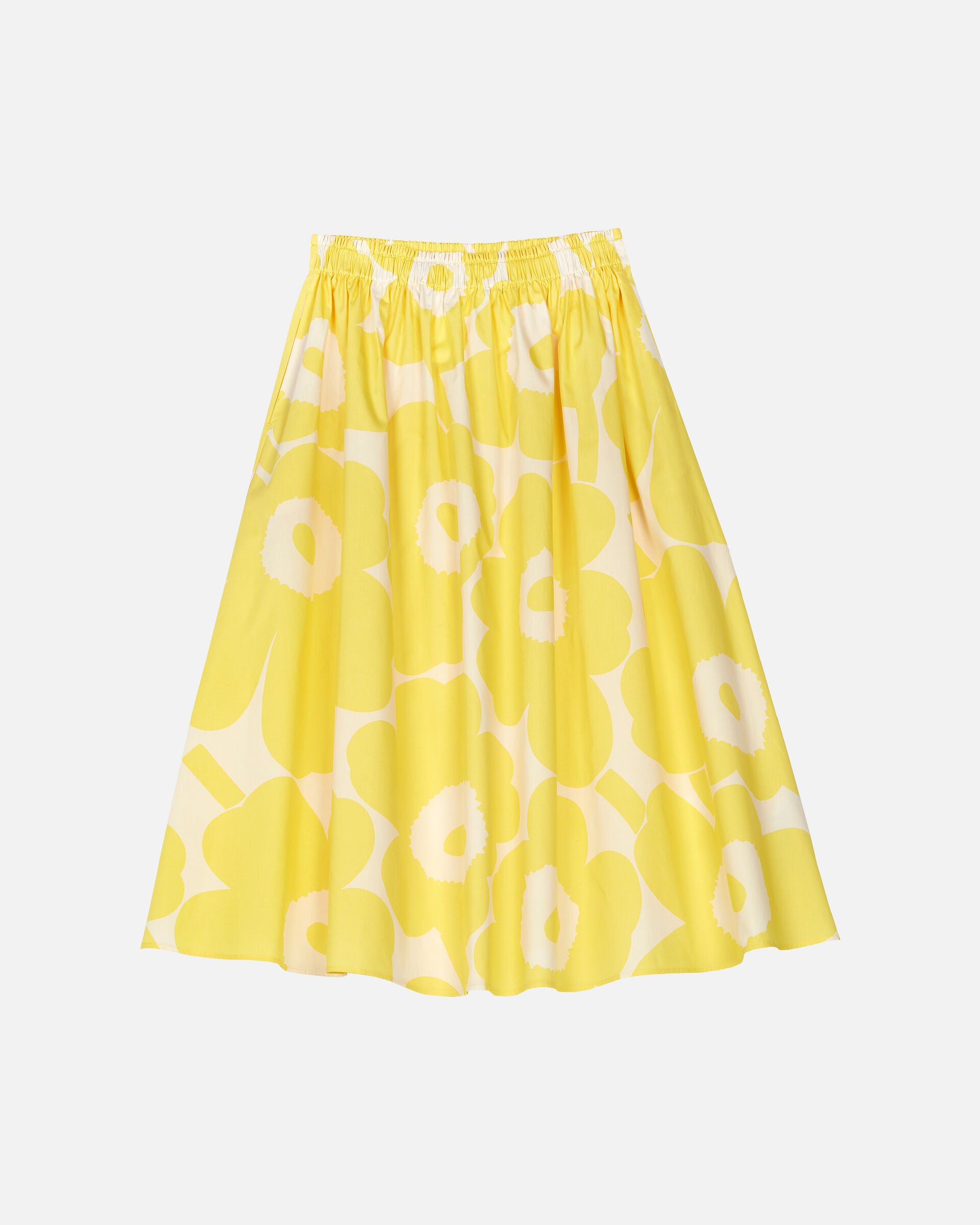 Marimekko Garrel Unikko cotton poplin skirt | Marimekko Outlet
