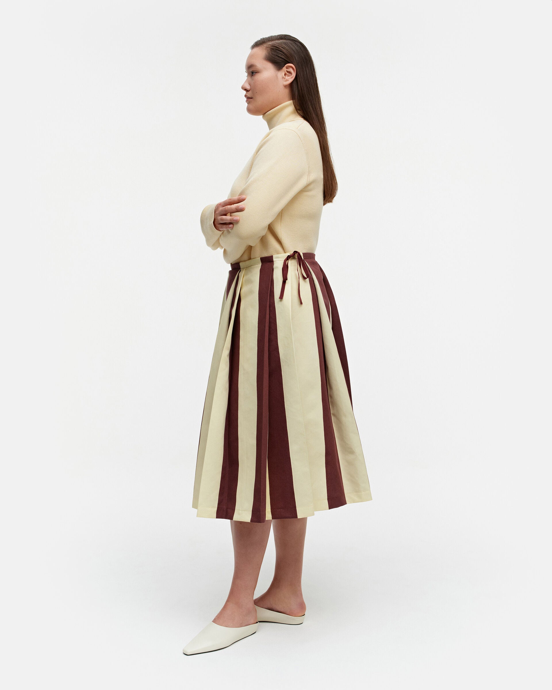 Marimekko Ainut Maalis cotton-linen skirt | Marimekko Outlet