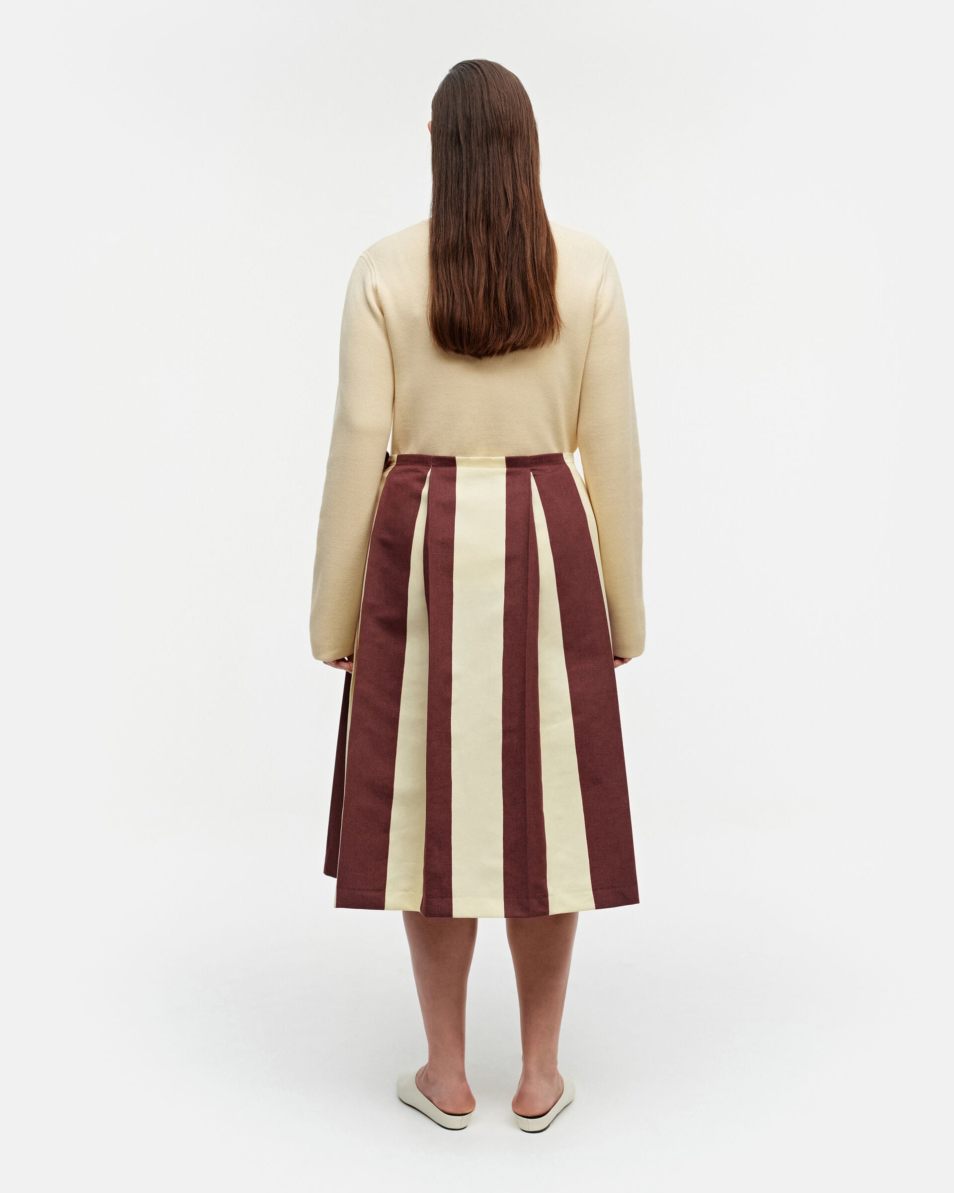 Marimekko Ainut Maalis cotton-linen skirt | Marimekko Outlet