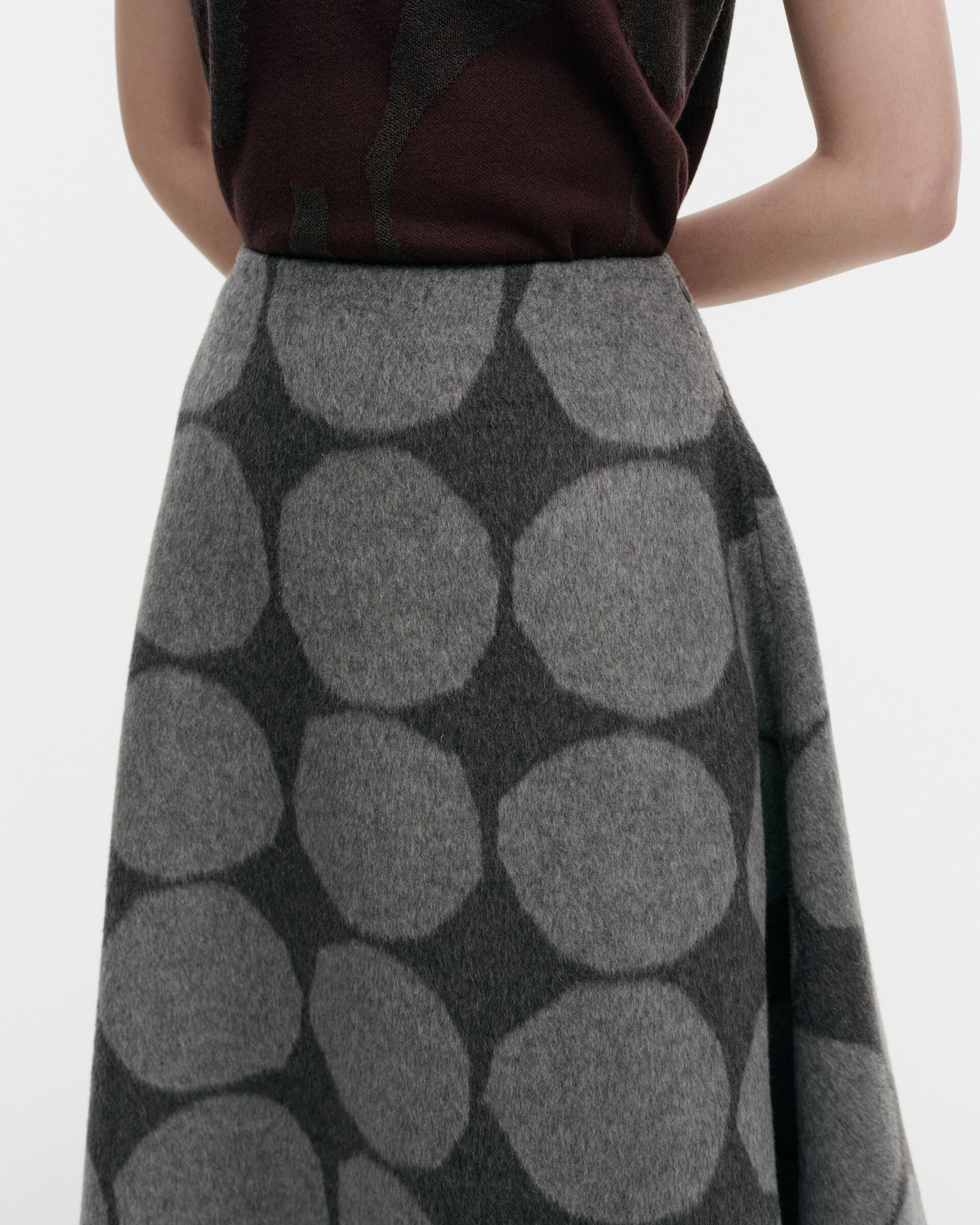 Marimekko Epistyyli Kivet wool skirt | Marimekko Outlet