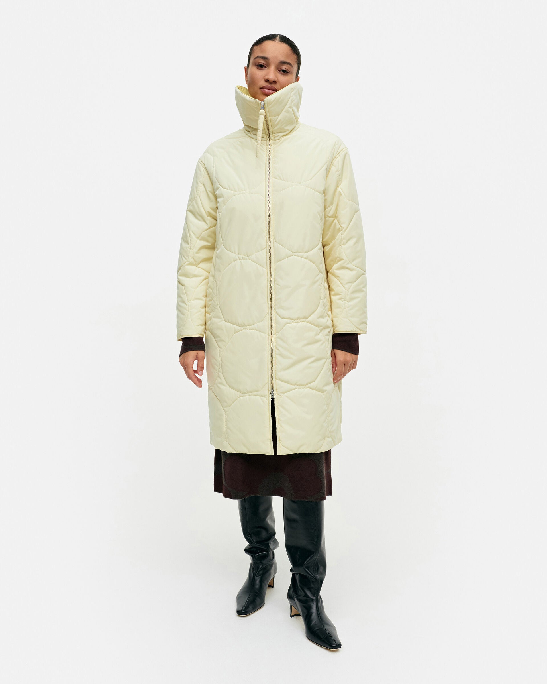 Marimekko Kurtiini Kivet lightweight padded coat | Marimekko Outlet