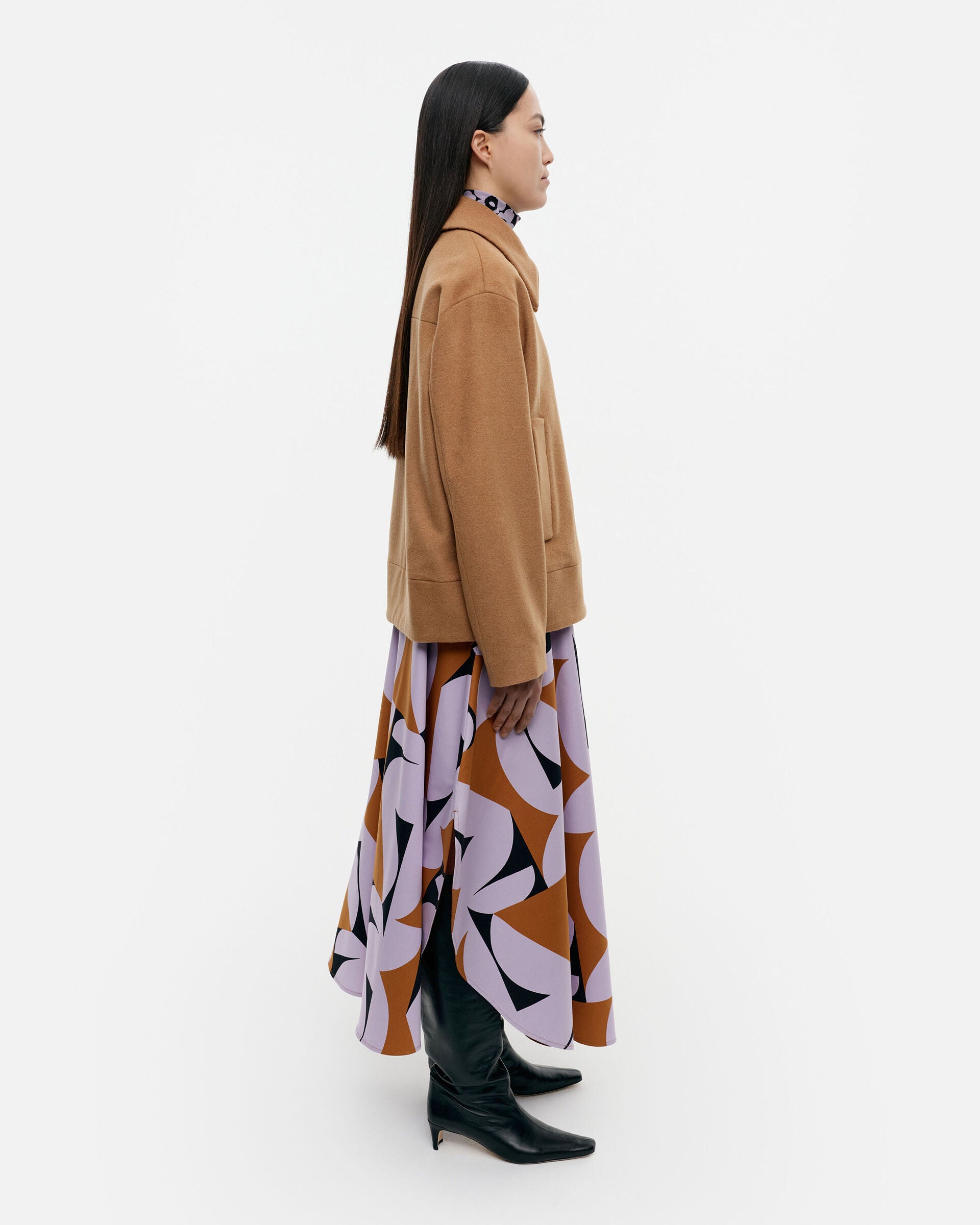 Marimekko Asetelma Solid wool coat | Marimekko Outlet