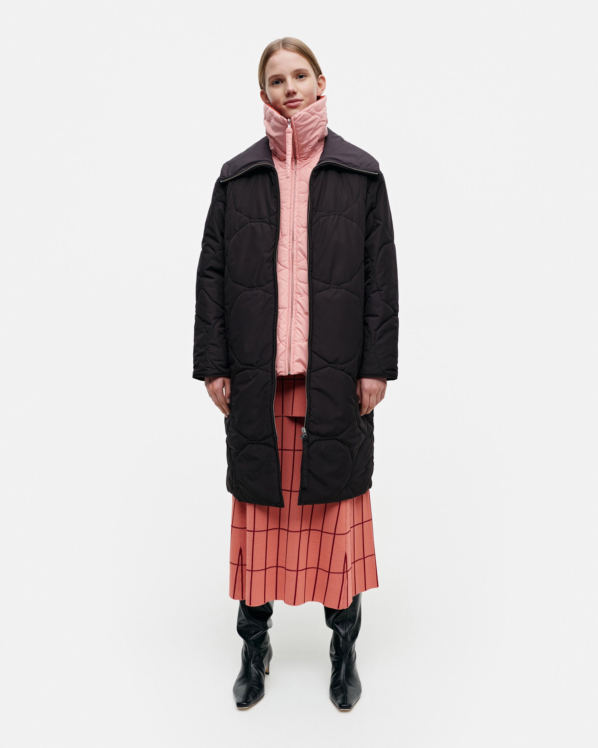Marimekko Kurtiini Kivet lightweight padded coat | Marimekko Outlet