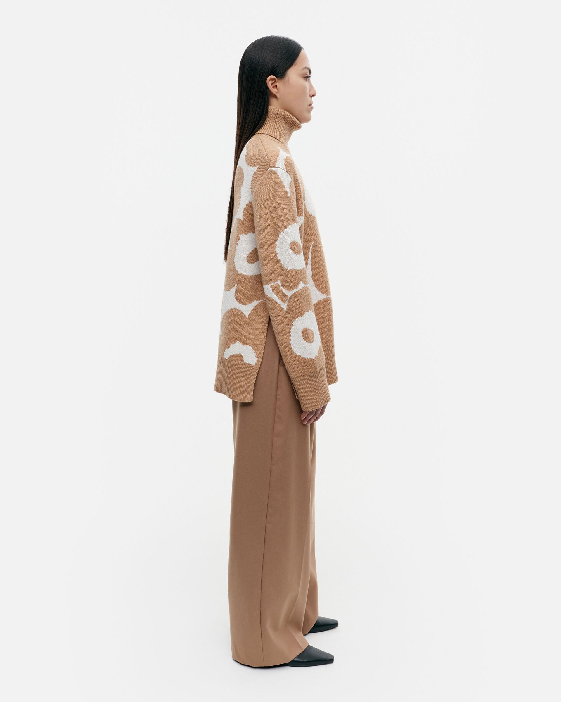 Marimekko Opaakki Unikko knitted wool pullover | Marimekko Outlet