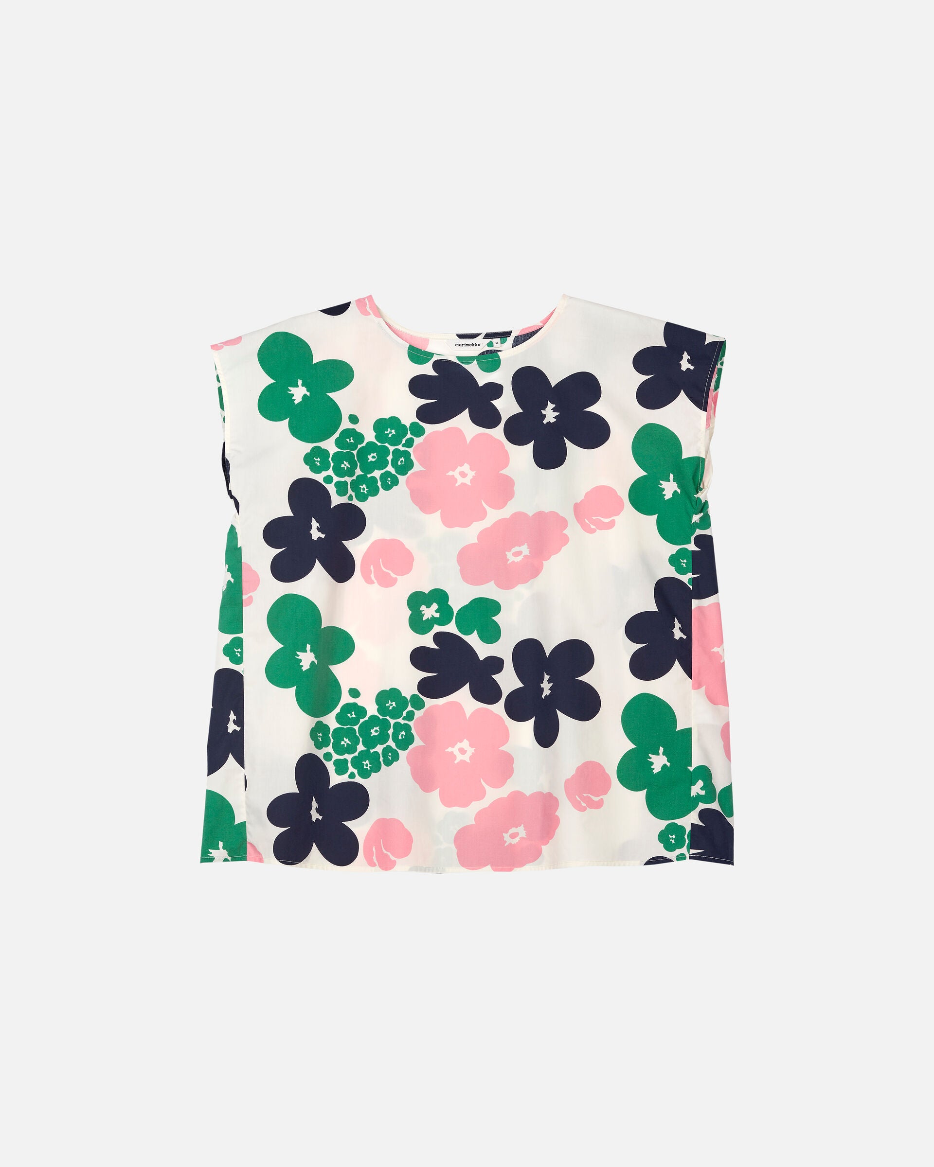 Marimekko Gappe Kev?ttalkoot cotton poplin top | Marimekko Outlet