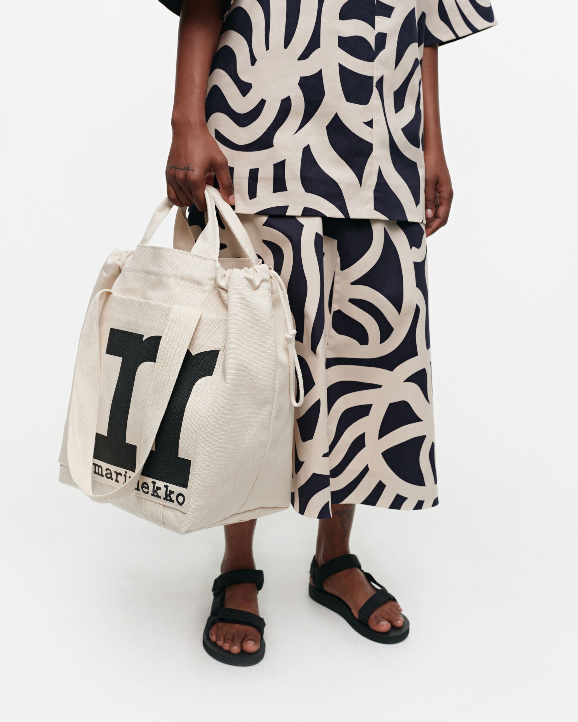 Marimekko Mono City Tote Solid | Marimekko Outlet