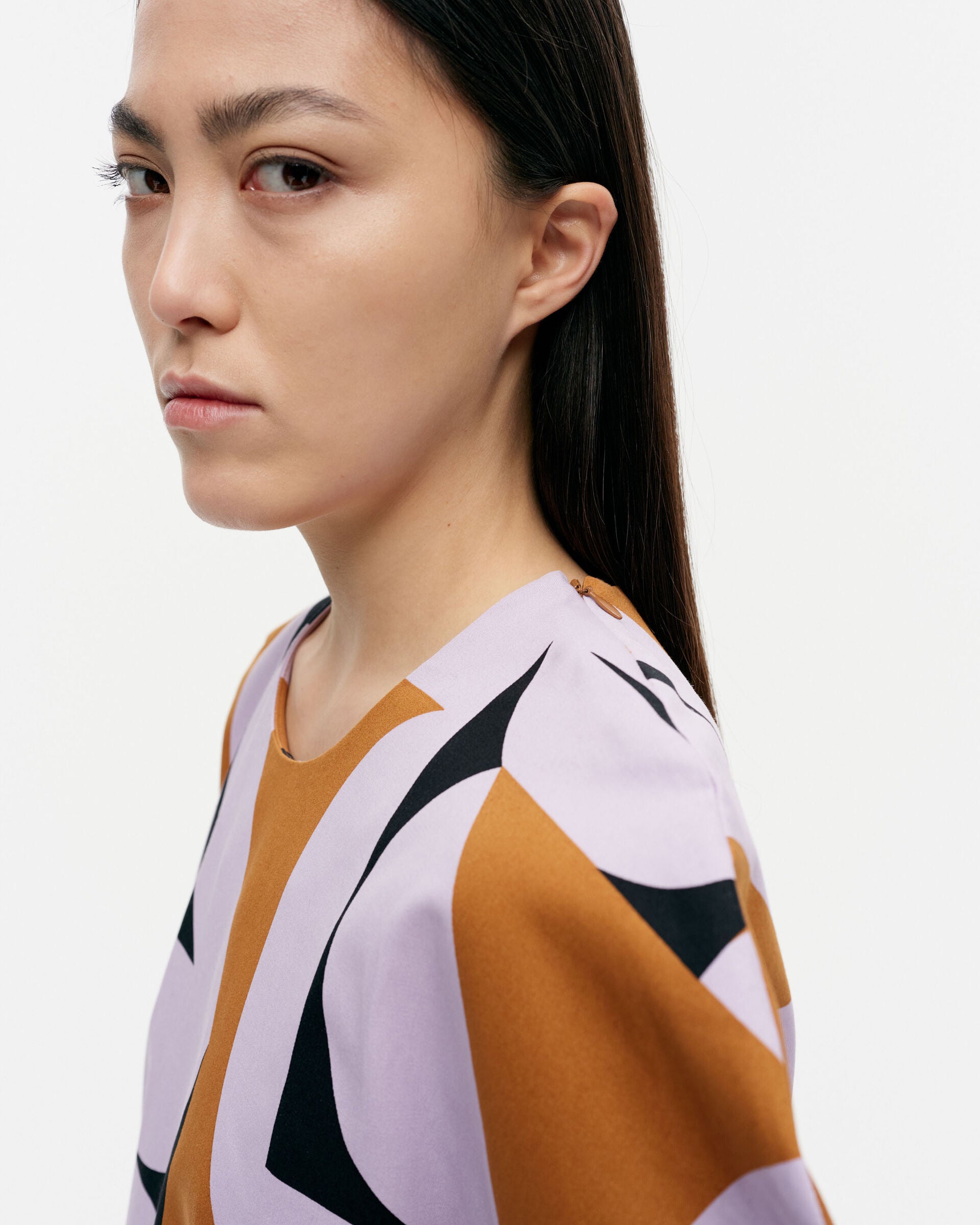 Marimekko Kompositio Pilari cotton dress | Marimekko Outlet