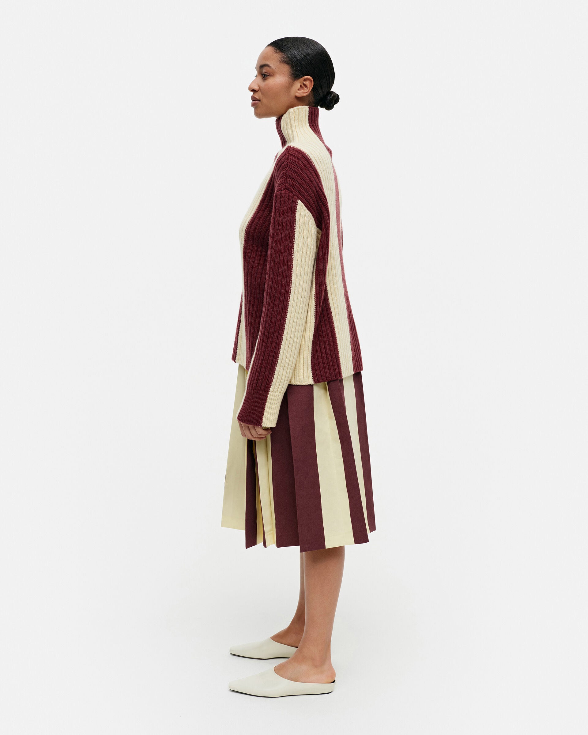 Marimekko Raidat Maalis knitted wool pullover | Marimekko Outlet