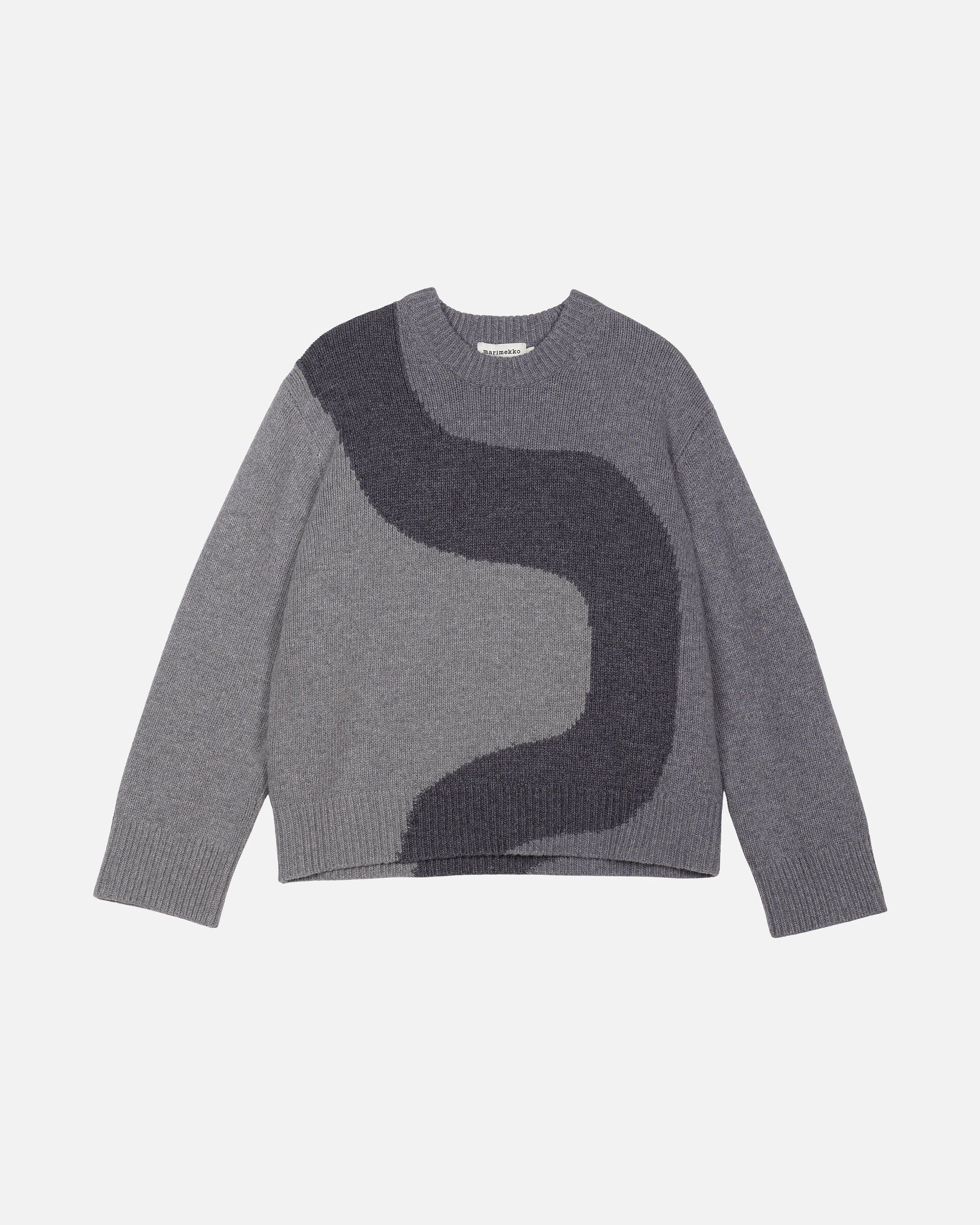 Marimekko Kolonni Seireeni knitted wool pullover | Marimekko Outlet