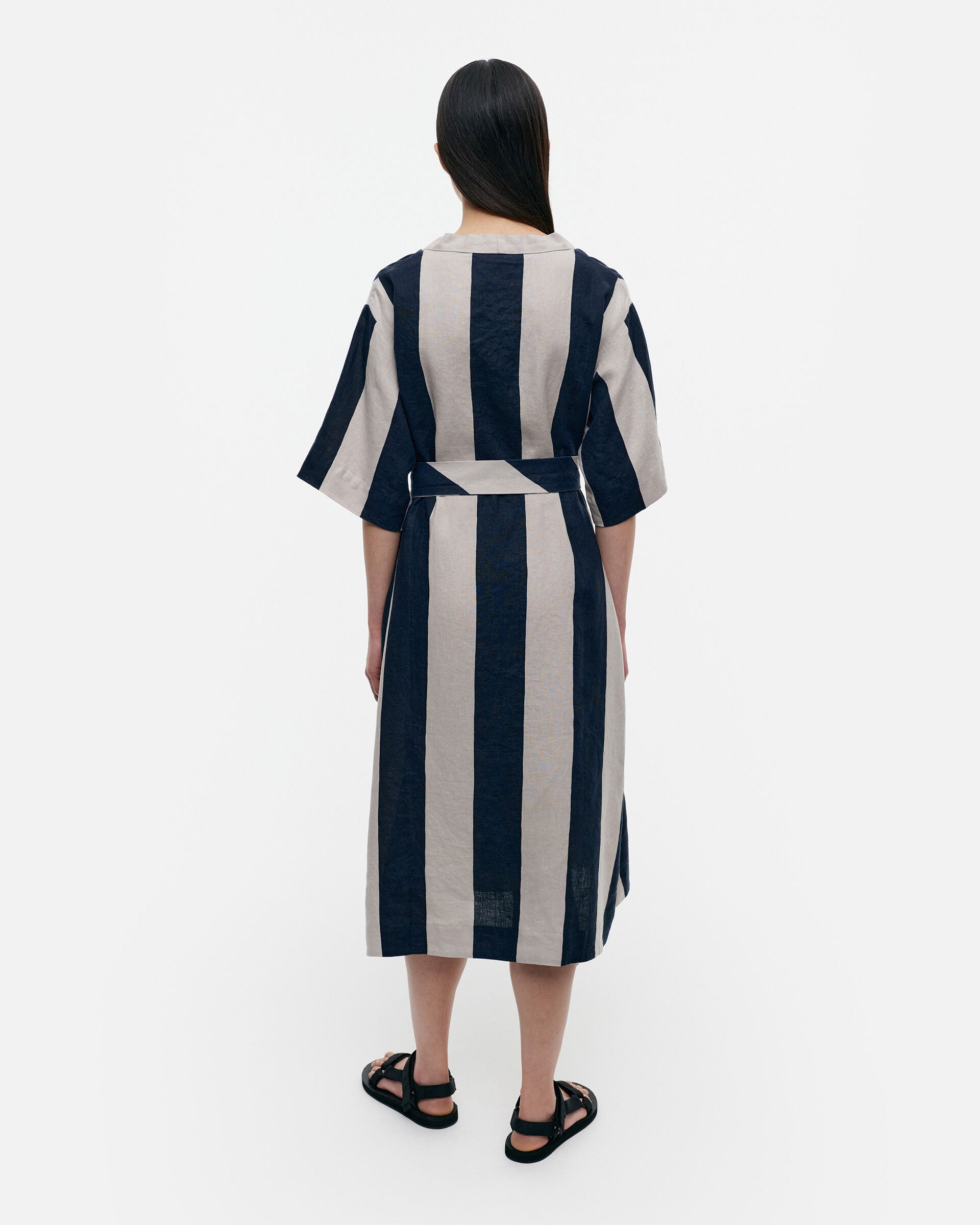 Marimekko Poalla Maalis linen dress | Marimekko Outlet